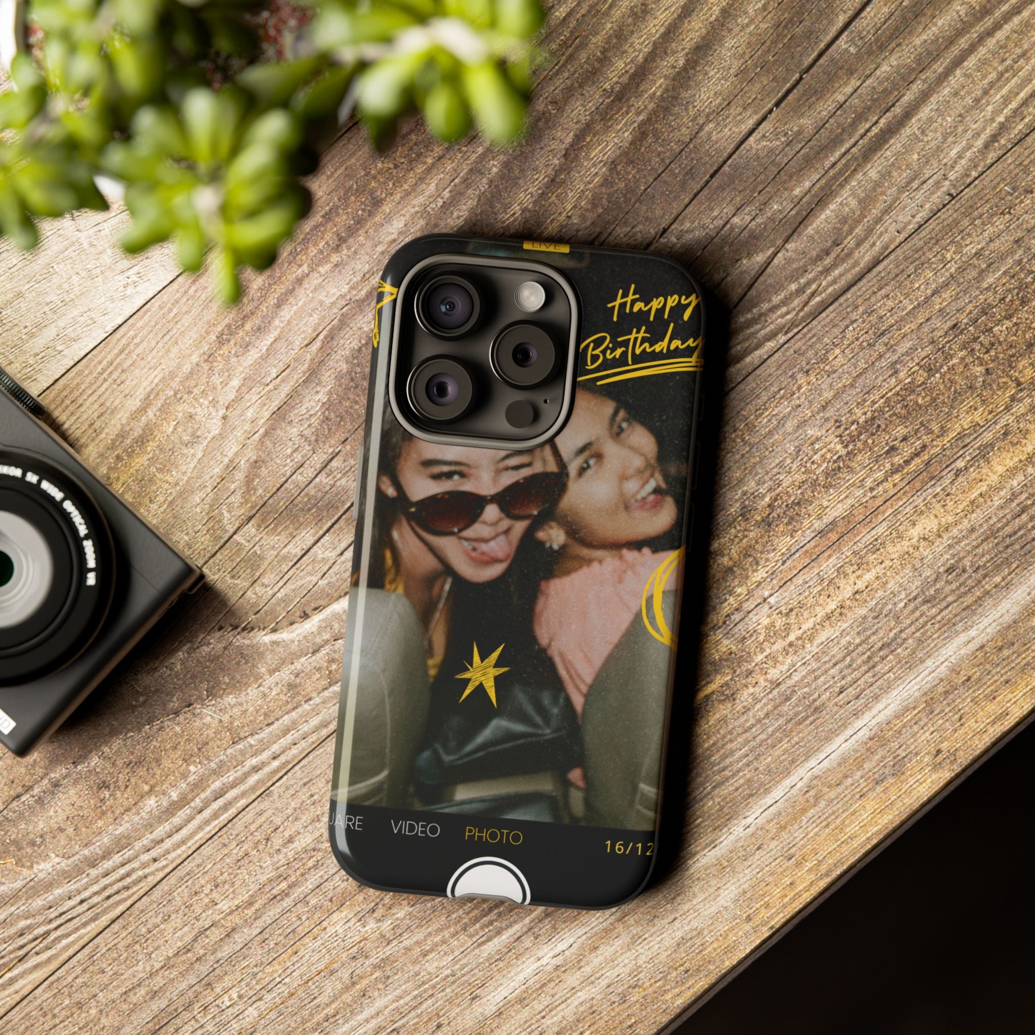 Happy Birthday Custom Photo Case