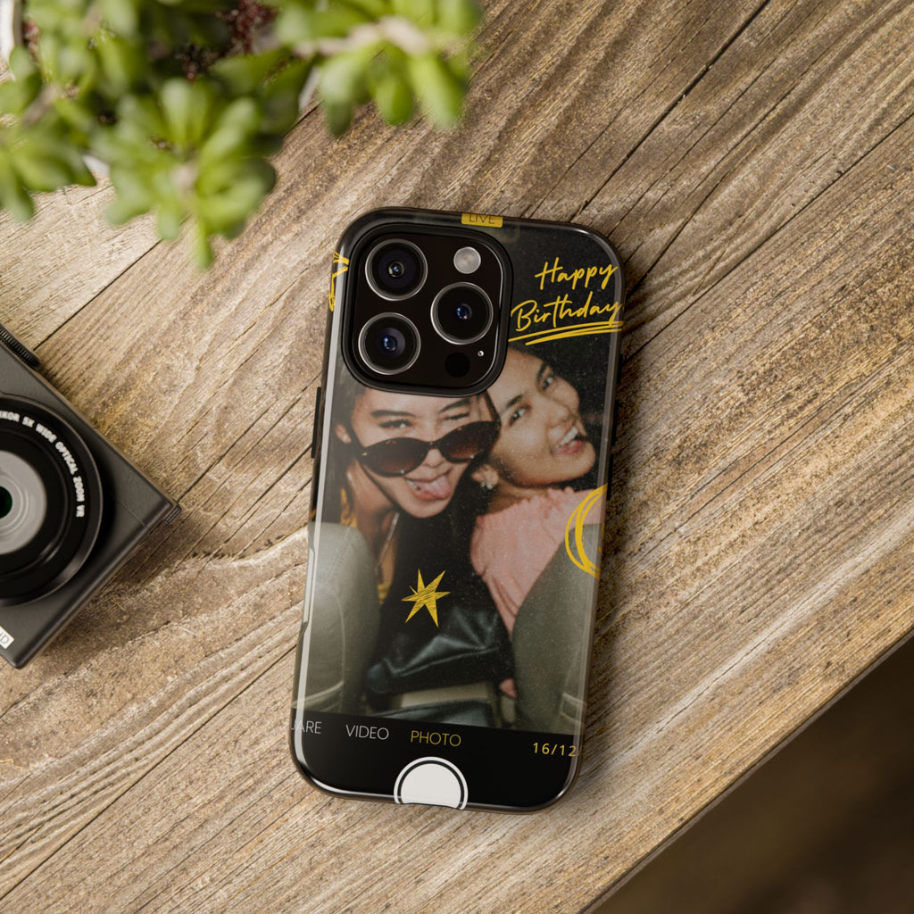 Happy Birthday Custom Photo Case