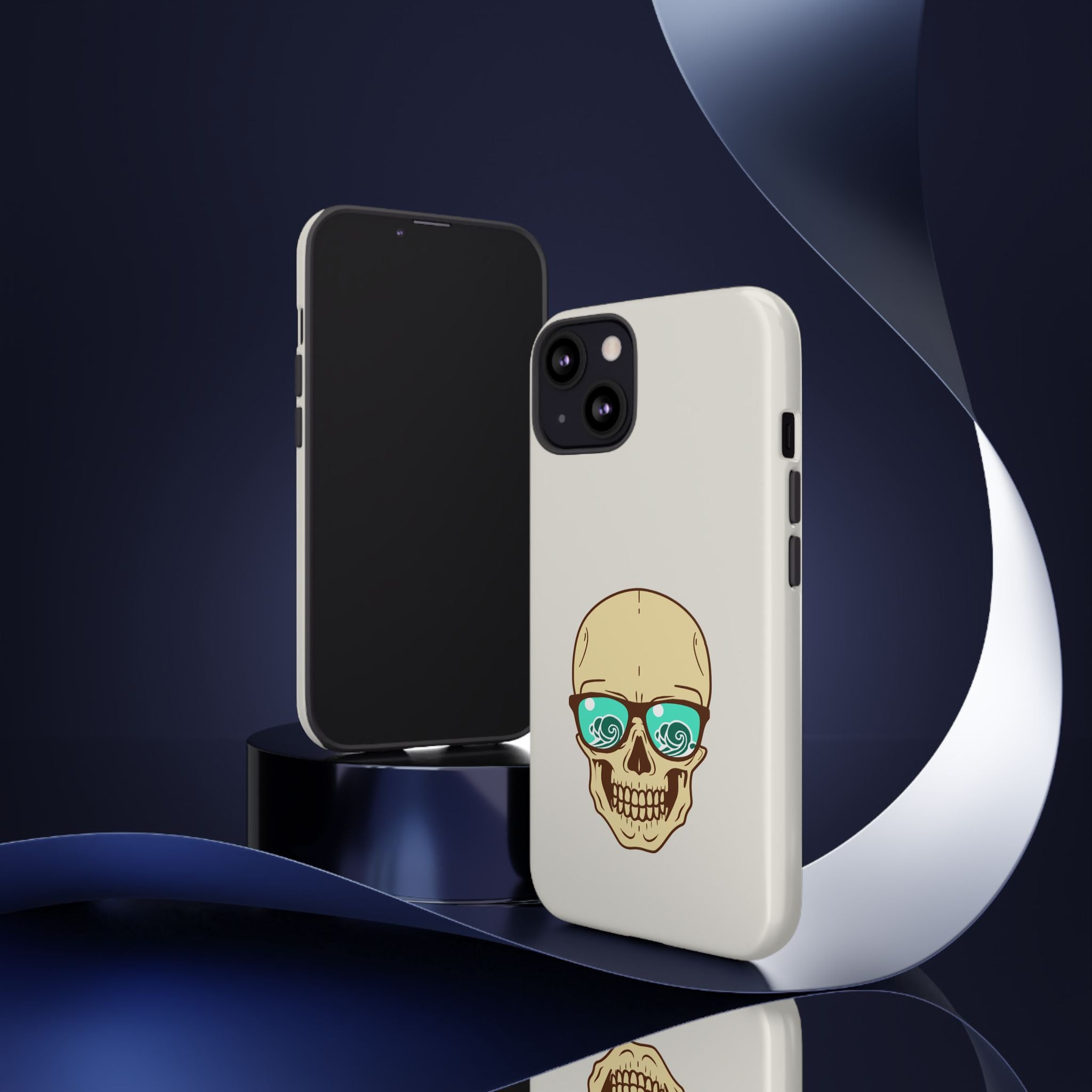 Skeleton Phone Case — Dark Aesthetic Gothic Design