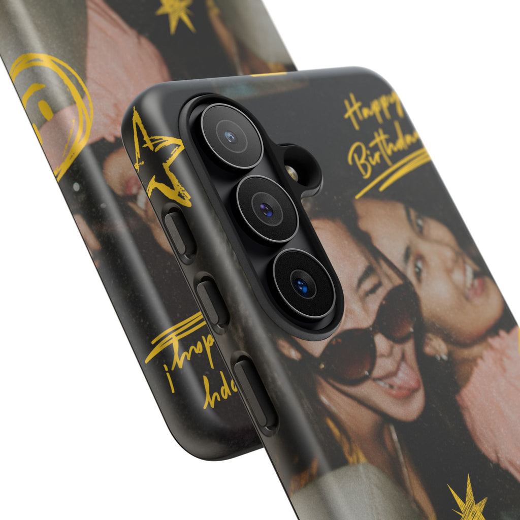 Happy Birthday Custom Photo Case
