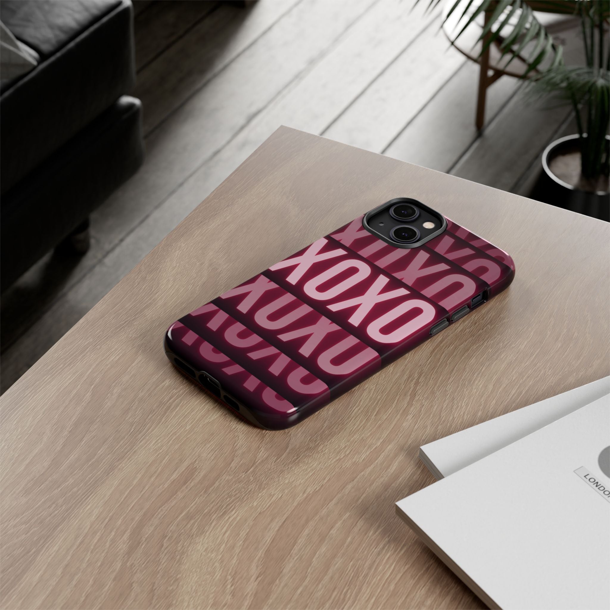 Neon Affection Phone Case — Glow Dark Aesthetic Cover