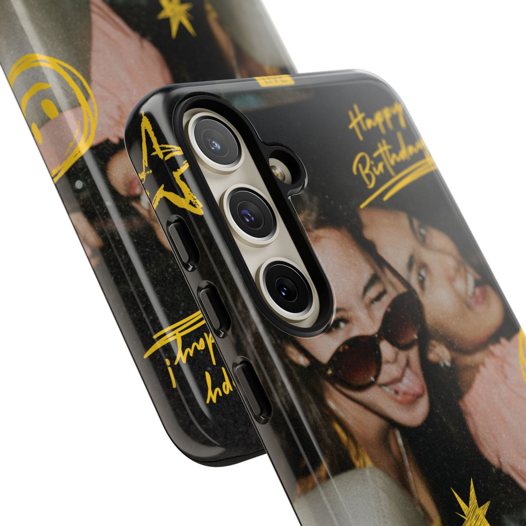 Happy Birthday Custom Photo Case