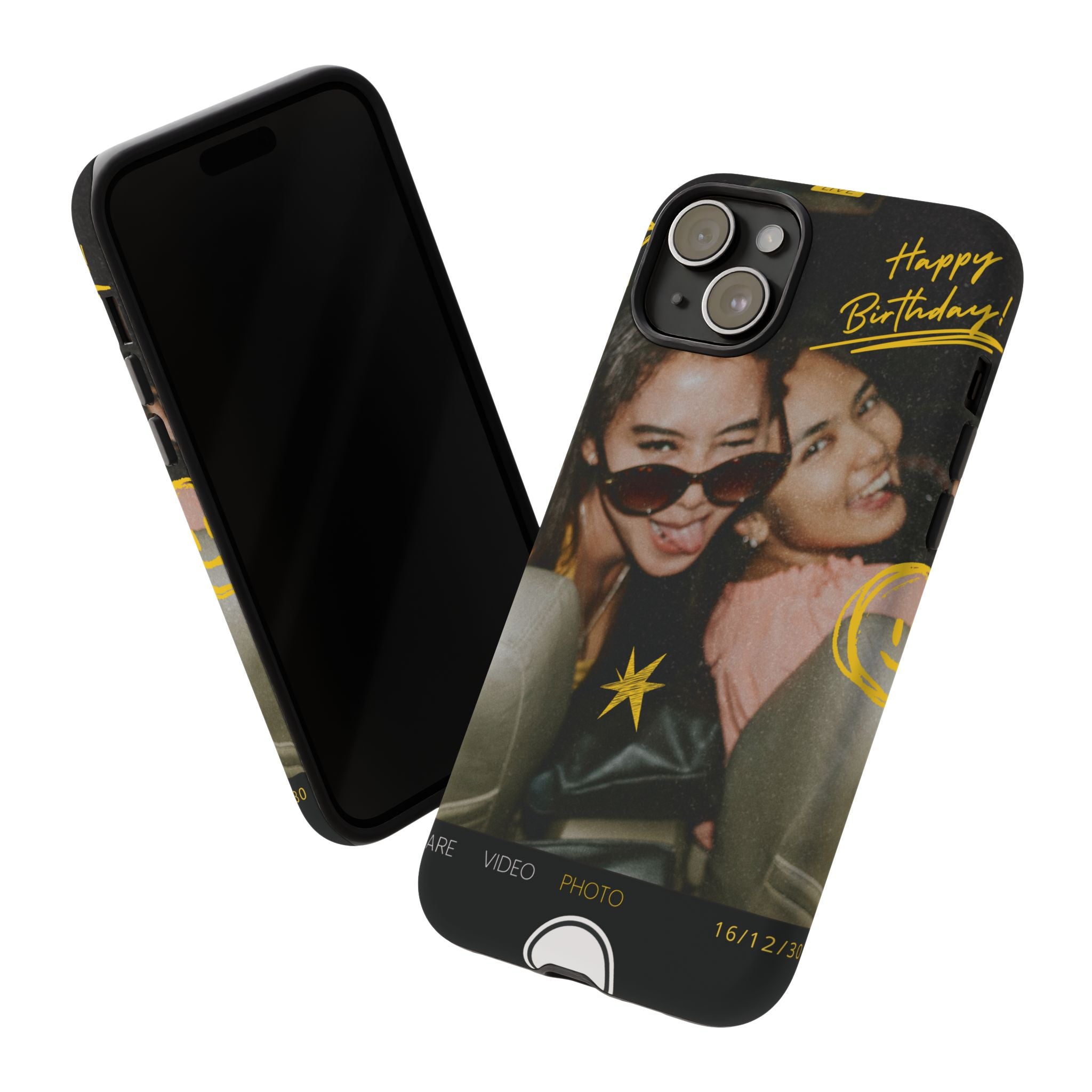 Happy Birthday Custom Photo Case