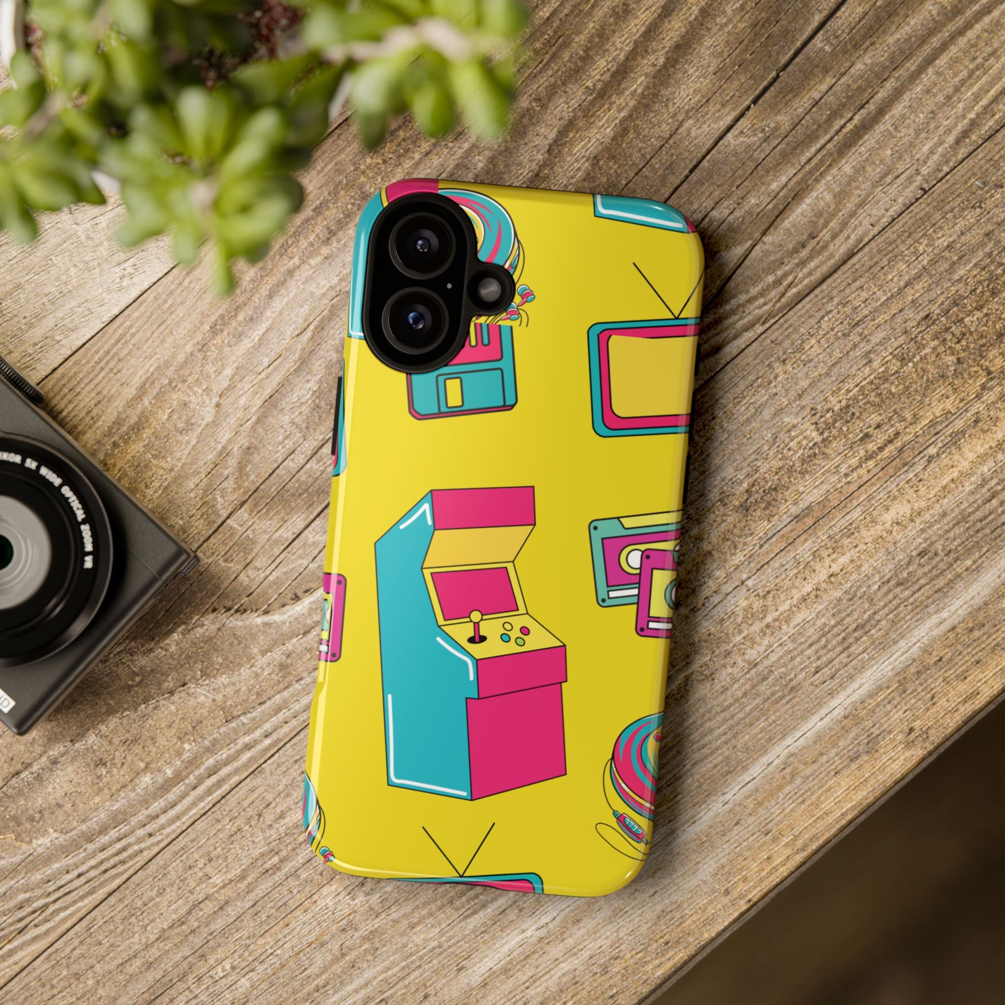 Retro Rewind Phone Case — 80s Nostalgic Gaming Design