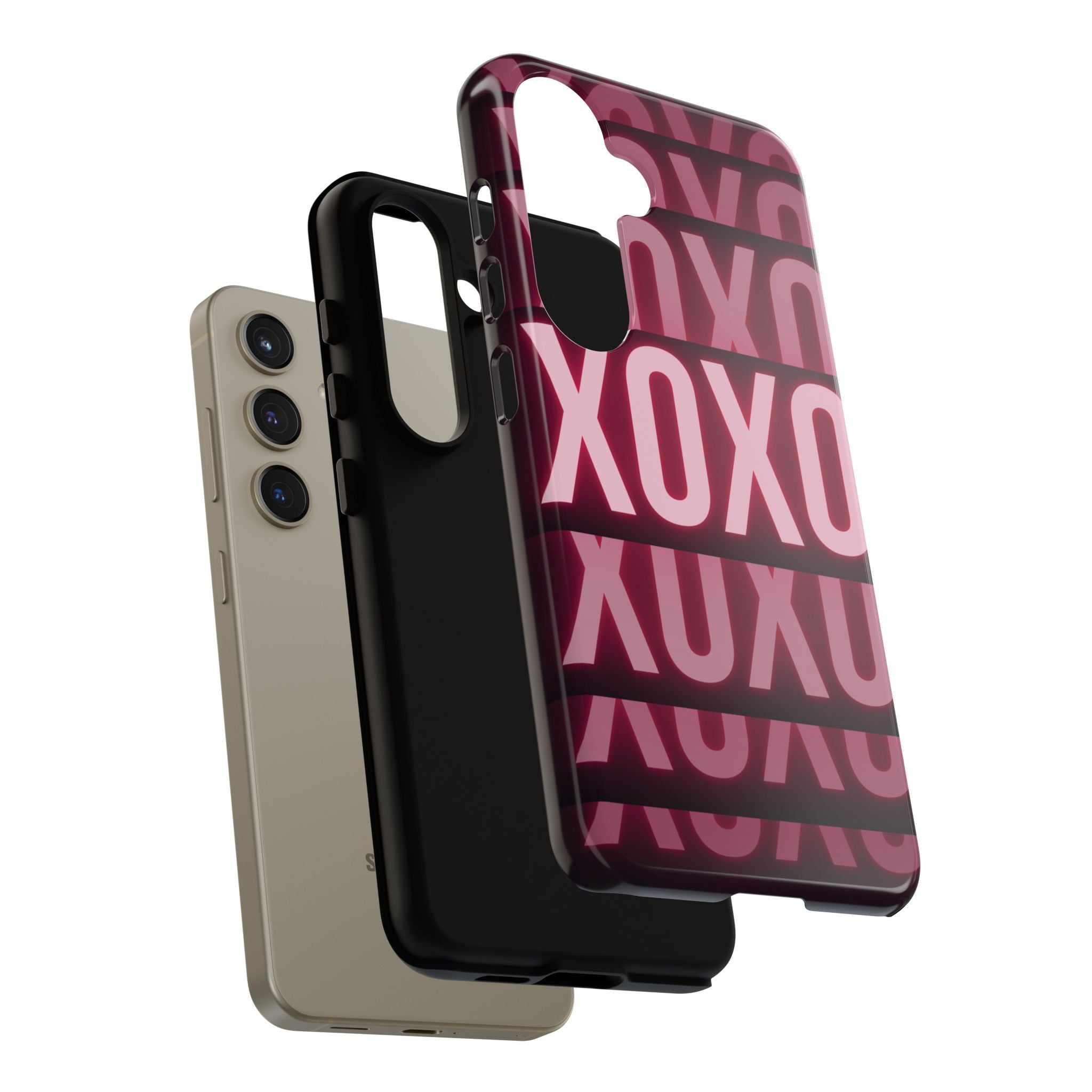 Neon Affection Phone Case — Glow Dark Aesthetic Cover