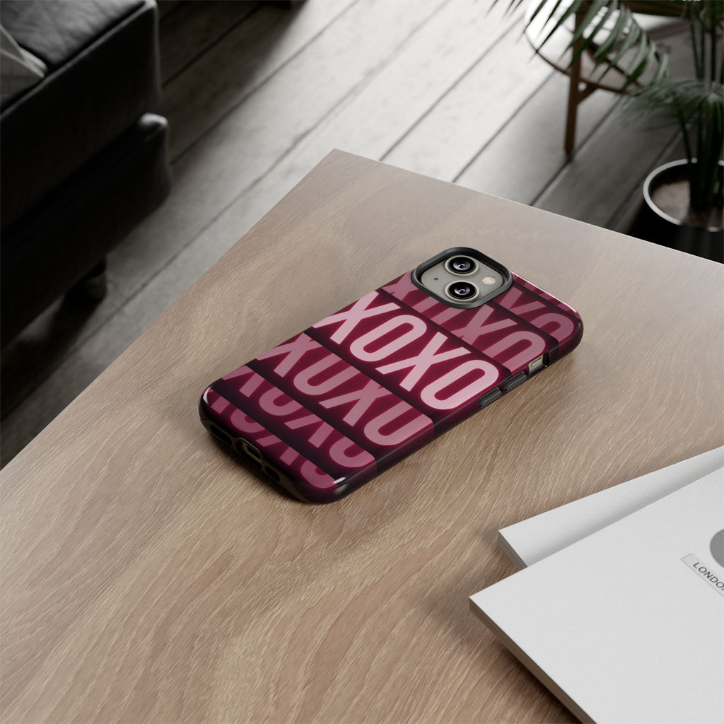 Neon Affection Phone Case — Glow Dark Aesthetic Cover