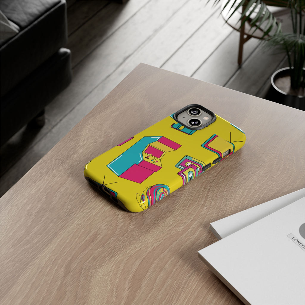 Retro Rewind Phone Case — 80s Nostalgic Gaming Design