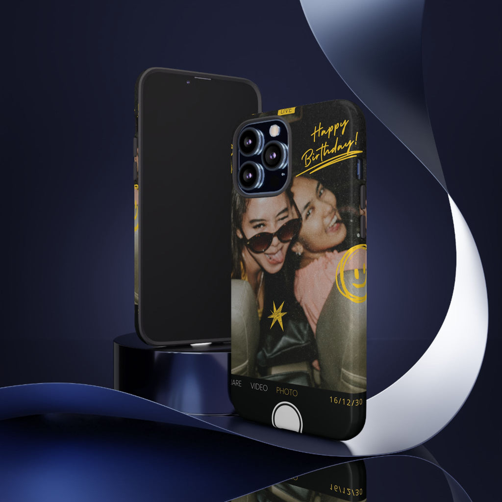 Happy Birthday Custom Photo Case