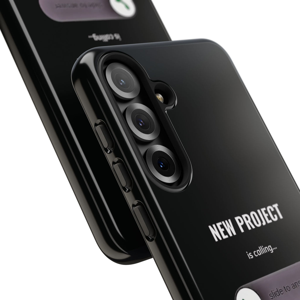 New Project Is Calling Phone Case — Entrepreneur Dark Bold