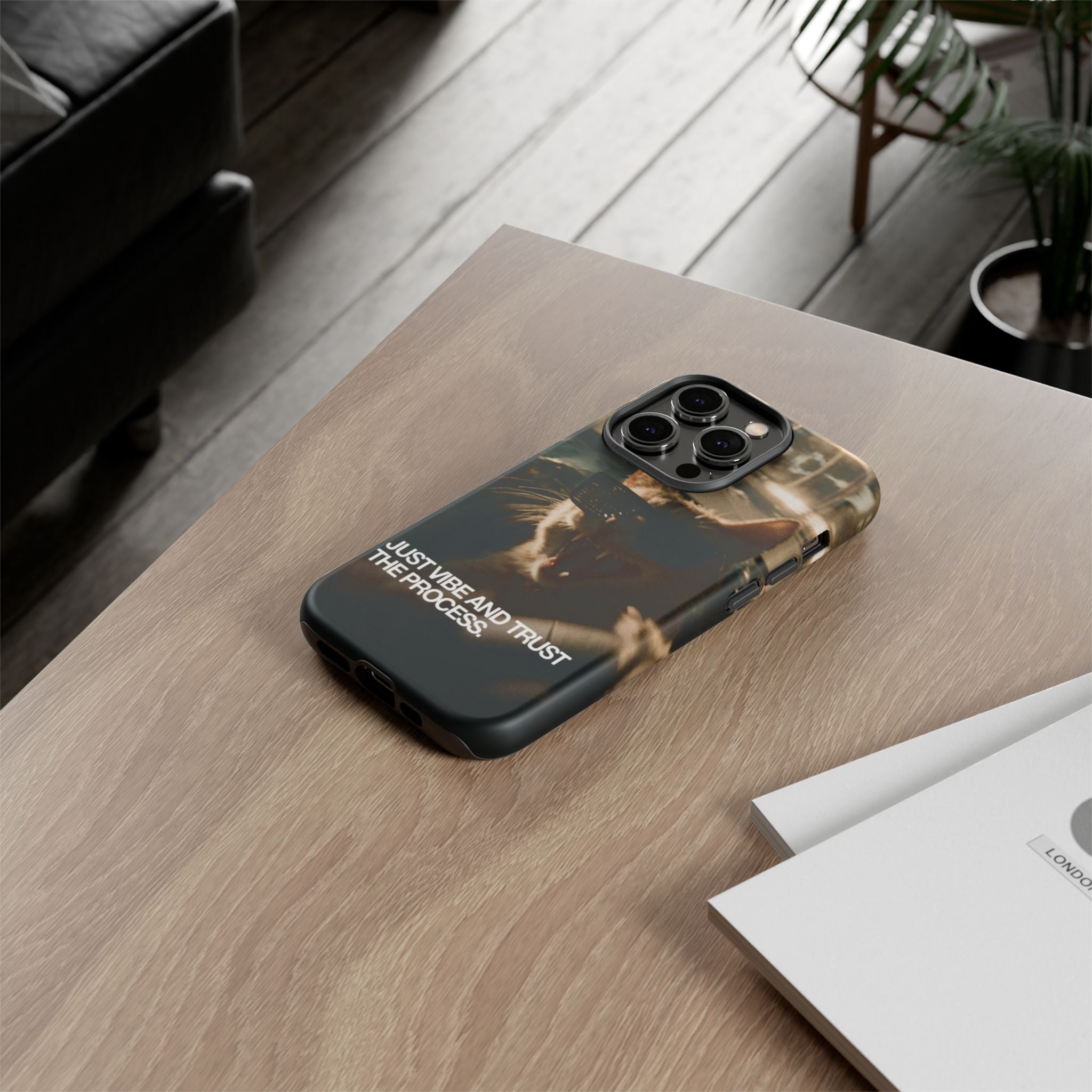 Just Vibe and Trust the Process Phone Case