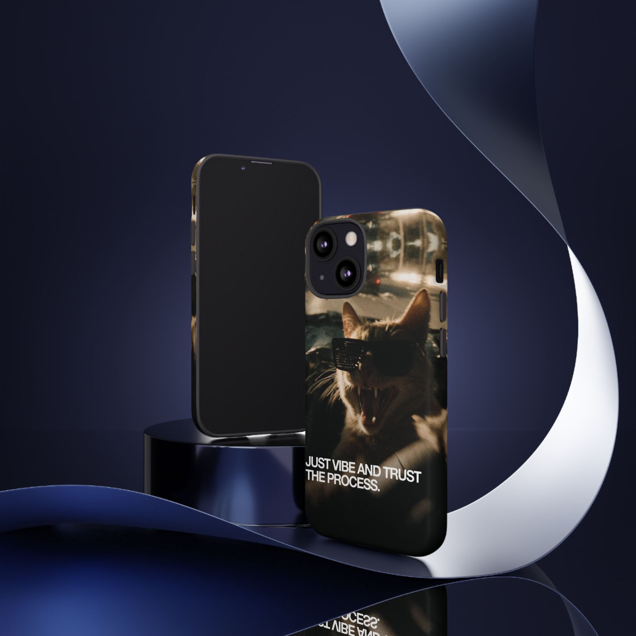 Just Vibe and Trust the Process Phone Case