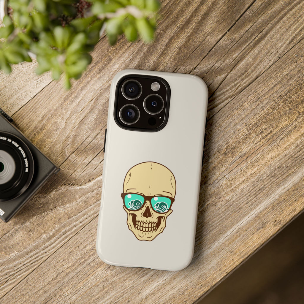 Skeleton Phone Case — Dark Aesthetic Gothic Design