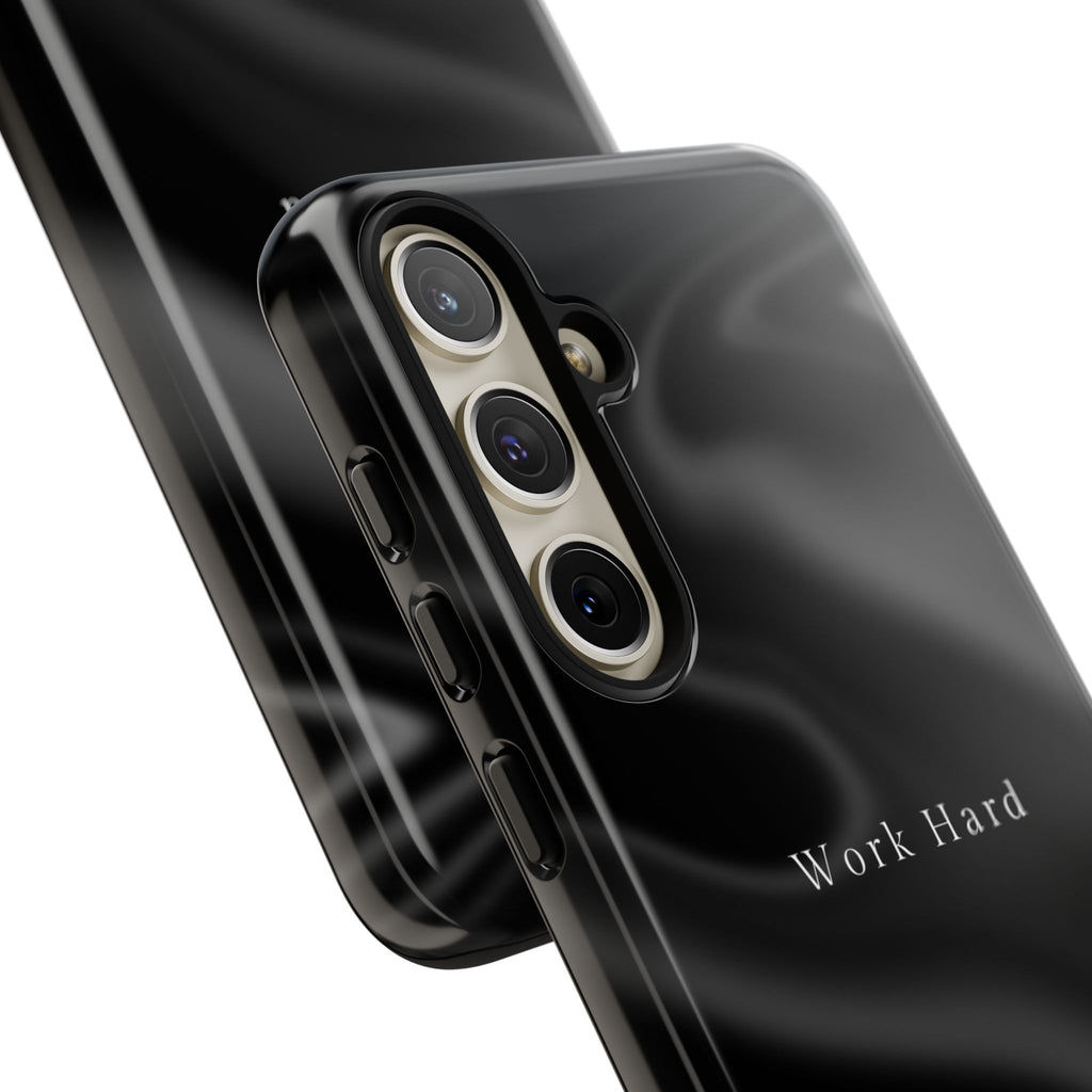 Work Hard Phone Case — Executive Hustle Aesthetic Cover