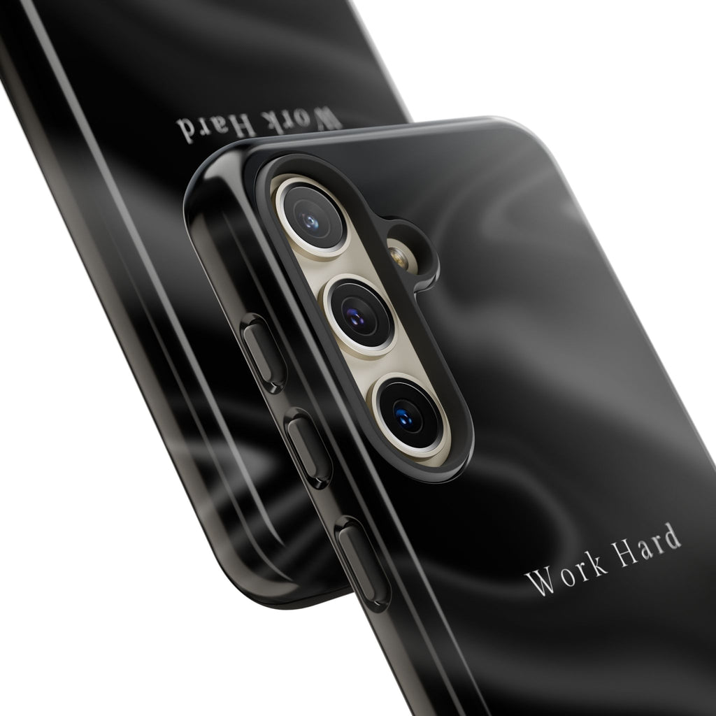 Work Hard Phone Case — Executive Hustle Aesthetic Cover