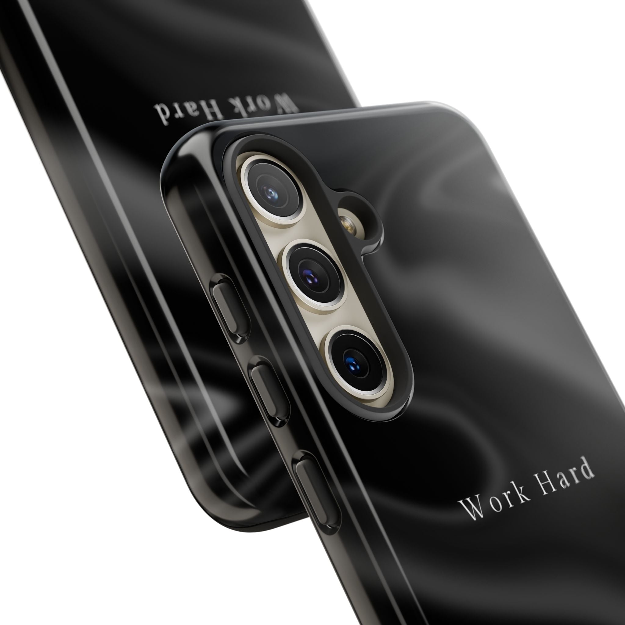 Work Hard Phone Case — Executive Hustle Aesthetic Cover