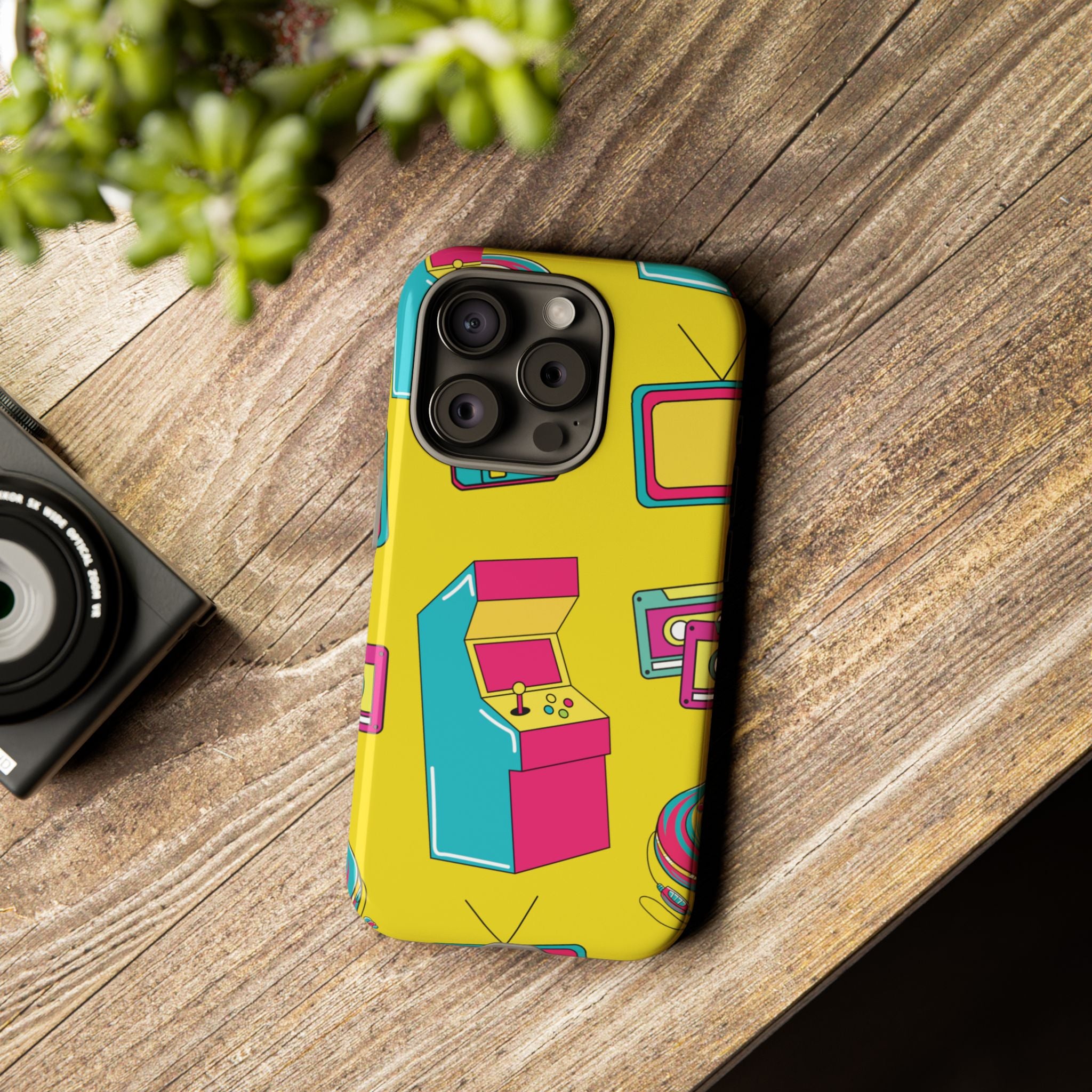 Retro Rewind Phone Case — 80s Nostalgic Gaming Design