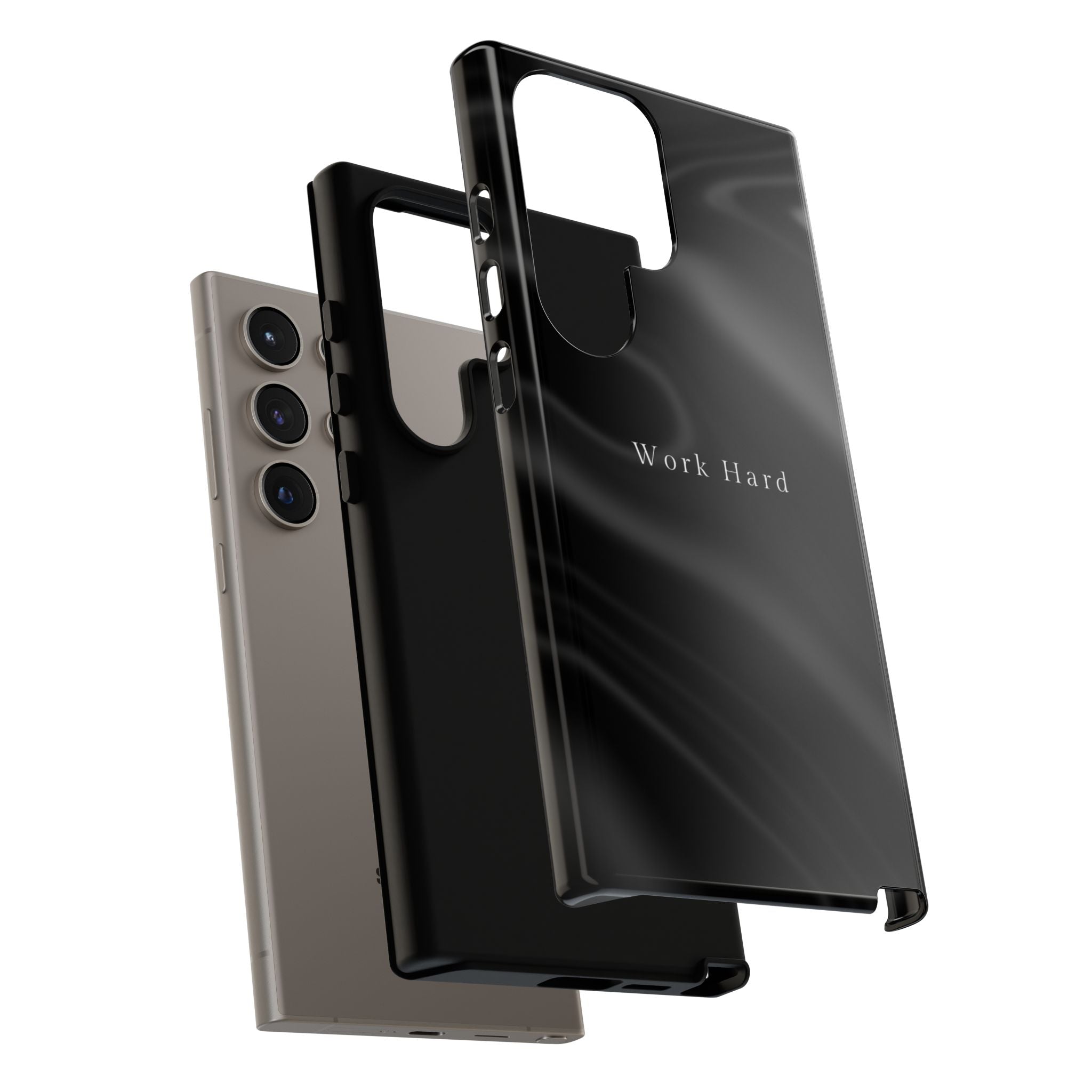 Work Hard Phone Case — Executive Hustle Aesthetic Cover