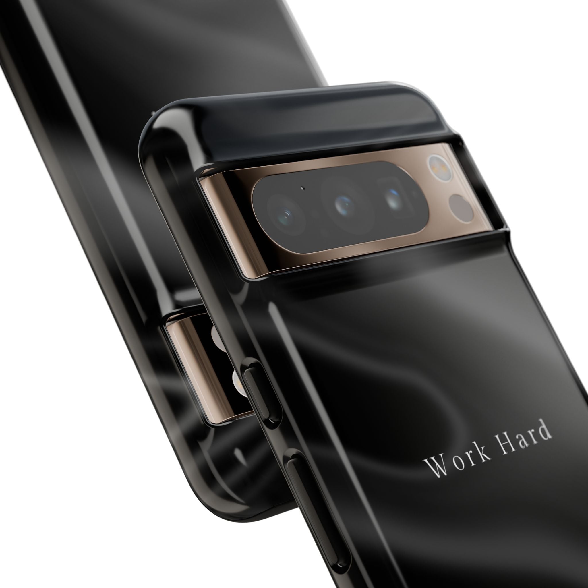 Work Hard Phone Case — Executive Hustle Aesthetic Cover