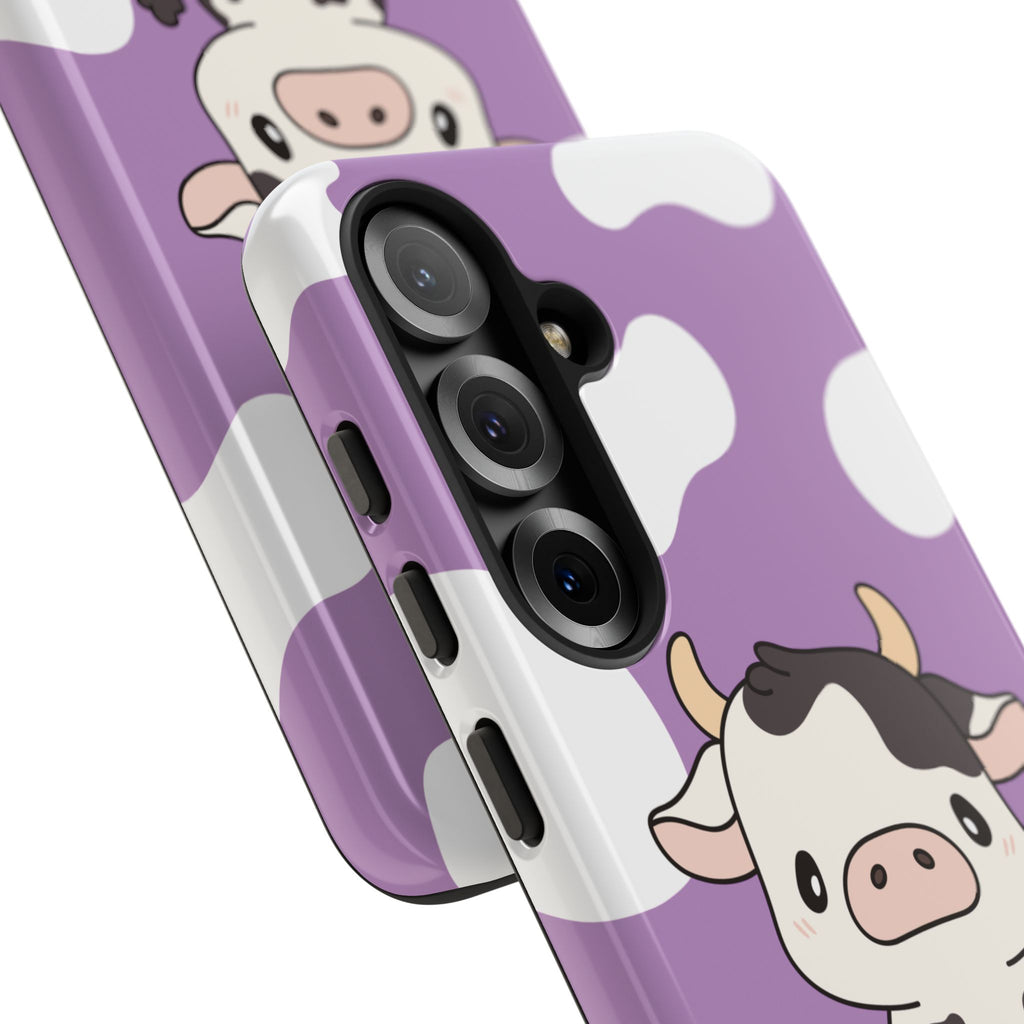 Lavender Moo-d Aesthetic Phone Case — Pastel Purple Design