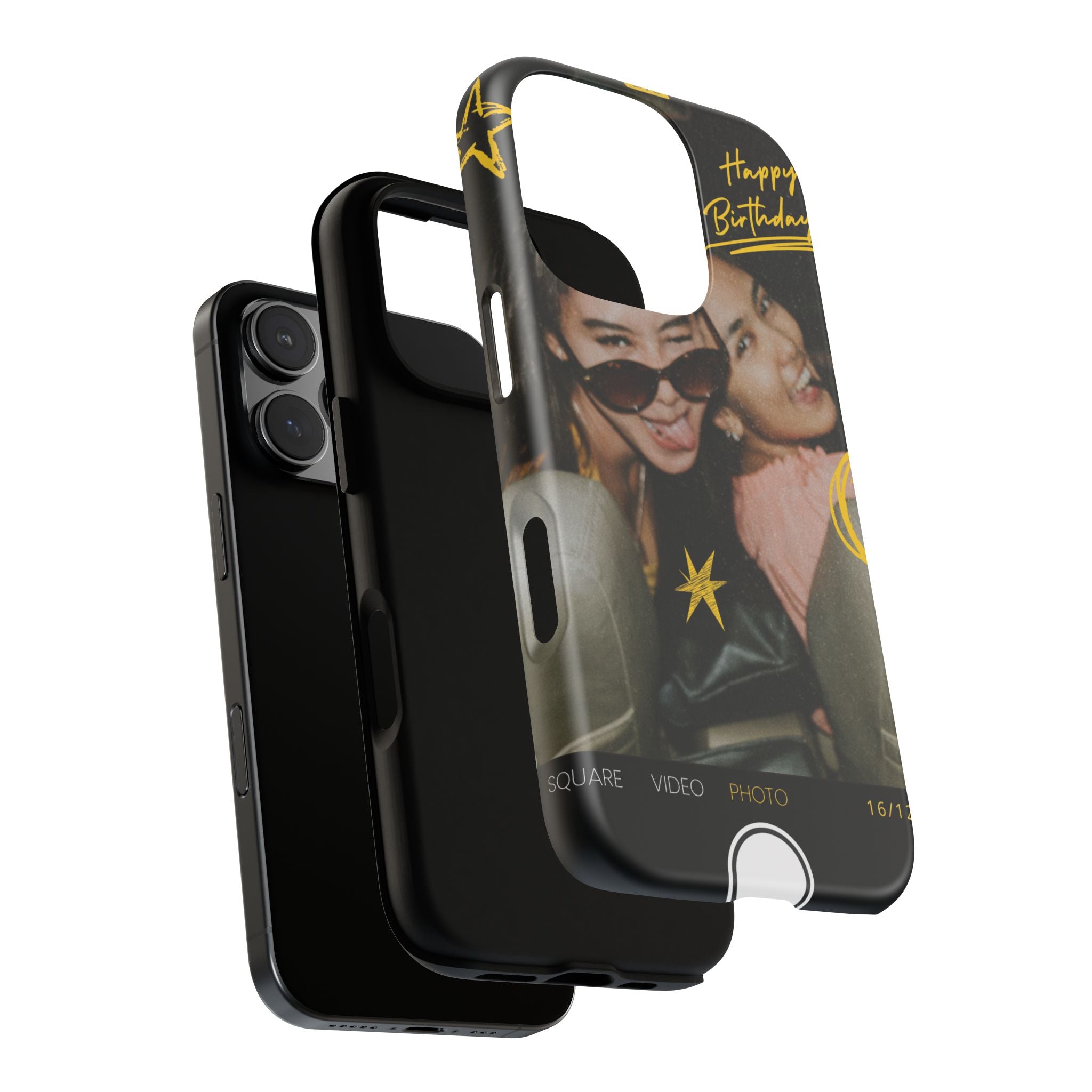 Happy Birthday Custom Photo Case