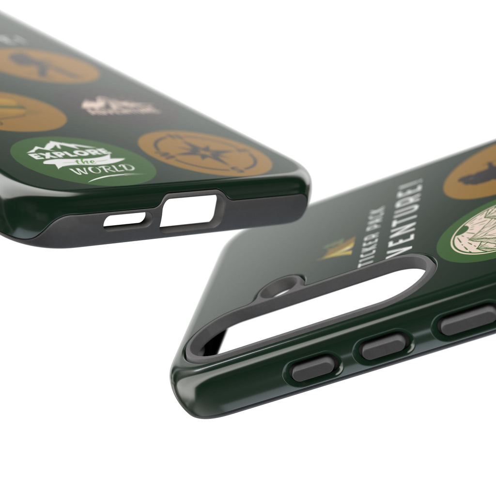 Adventure Hiking Phone Case — Outdoor Sticker Design