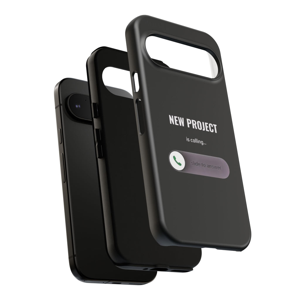 New Project Is Calling Phone Case — Entrepreneur Dark Bold