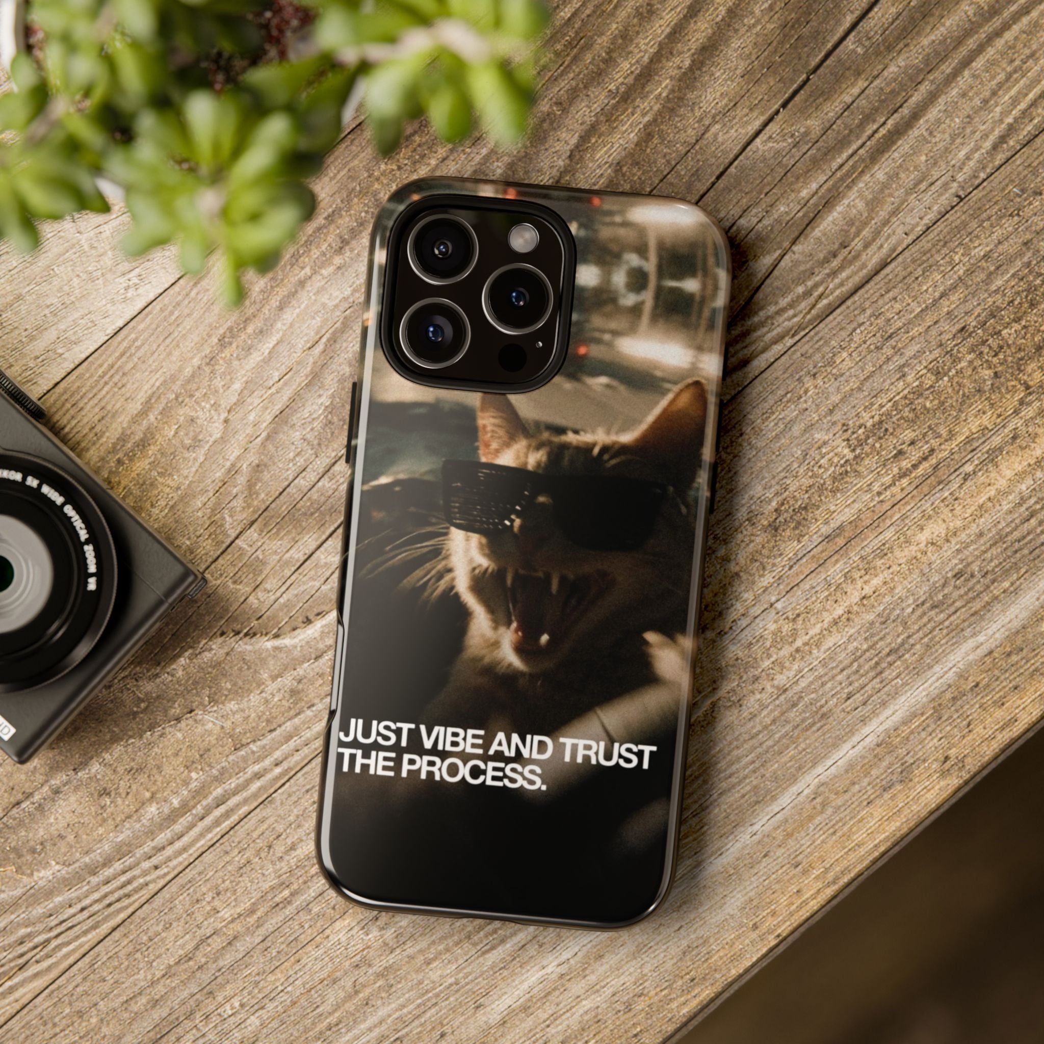 Just Vibe and Trust the Process Phone Case