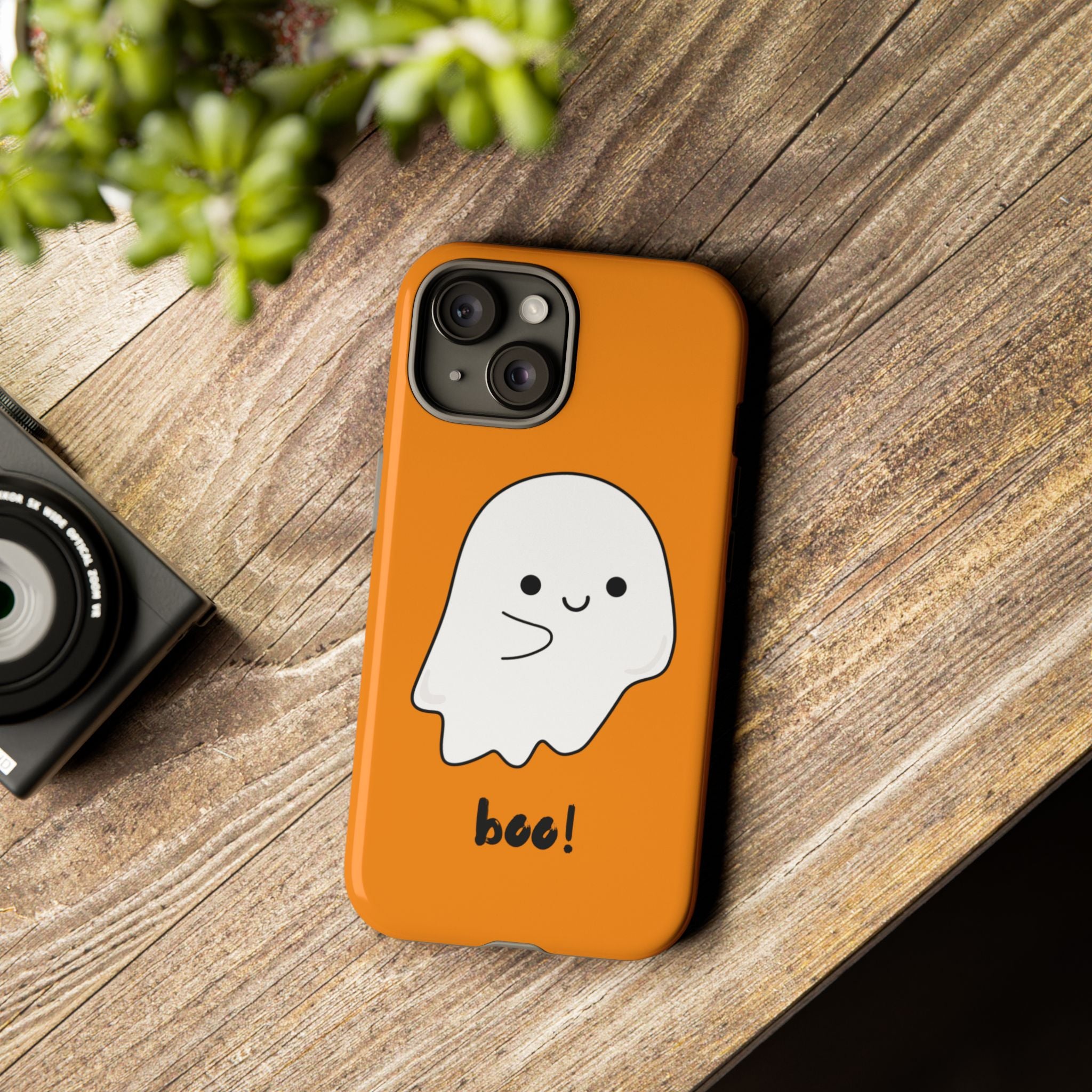 Friendly Fright Phone Case — Halloween Cute Ghost Design