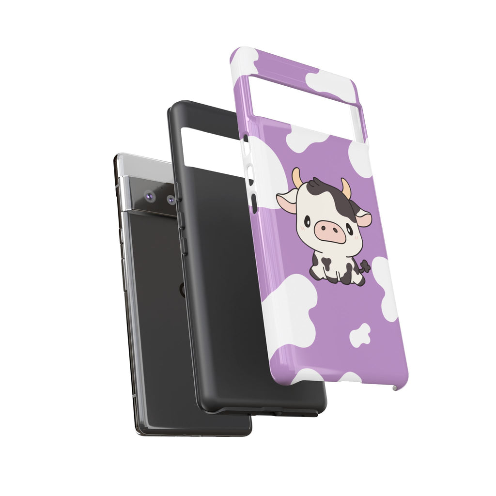 Lavender Moo-d Aesthetic Phone Case — Pastel Purple Design