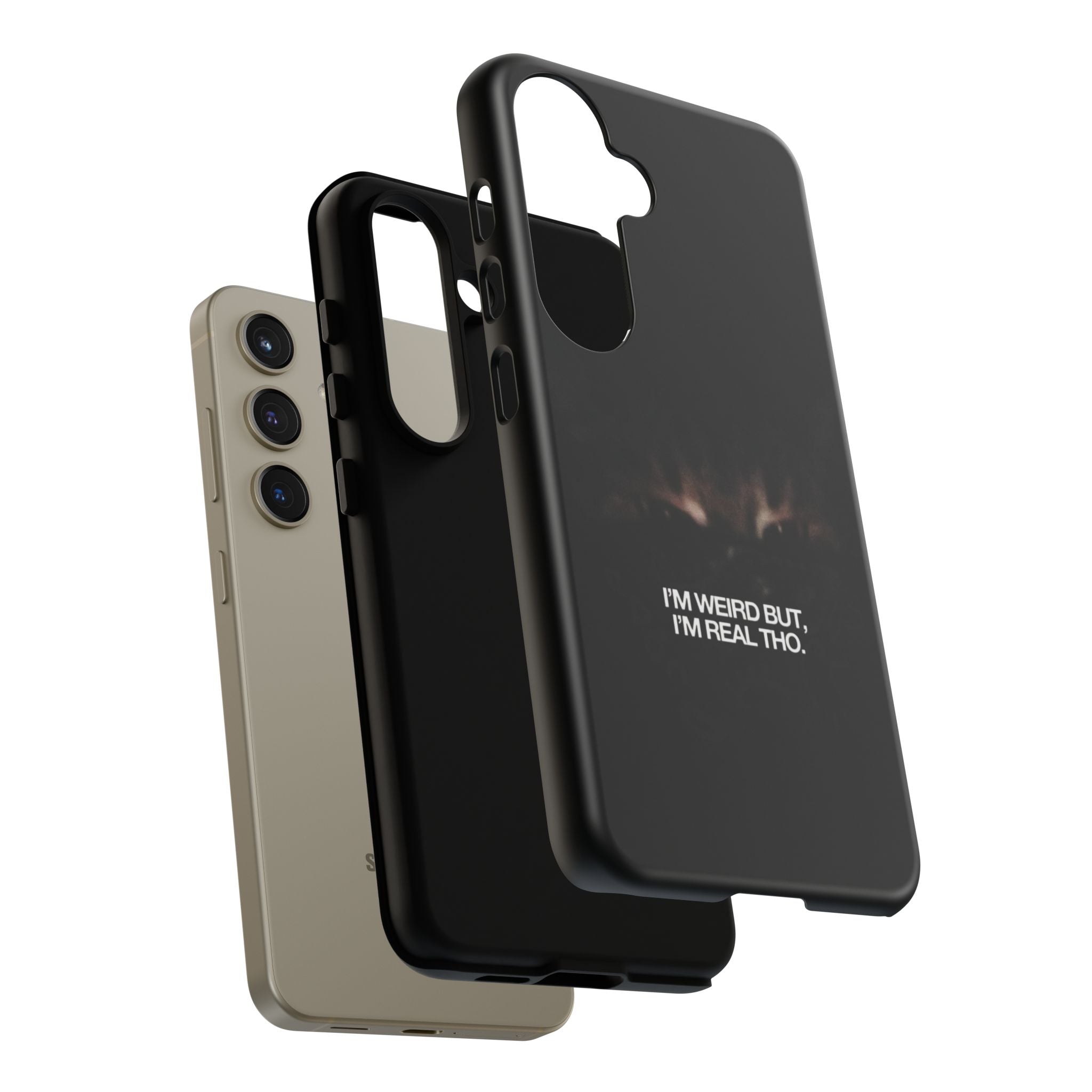 I'm Weird But I'm Real Tho Phone Case