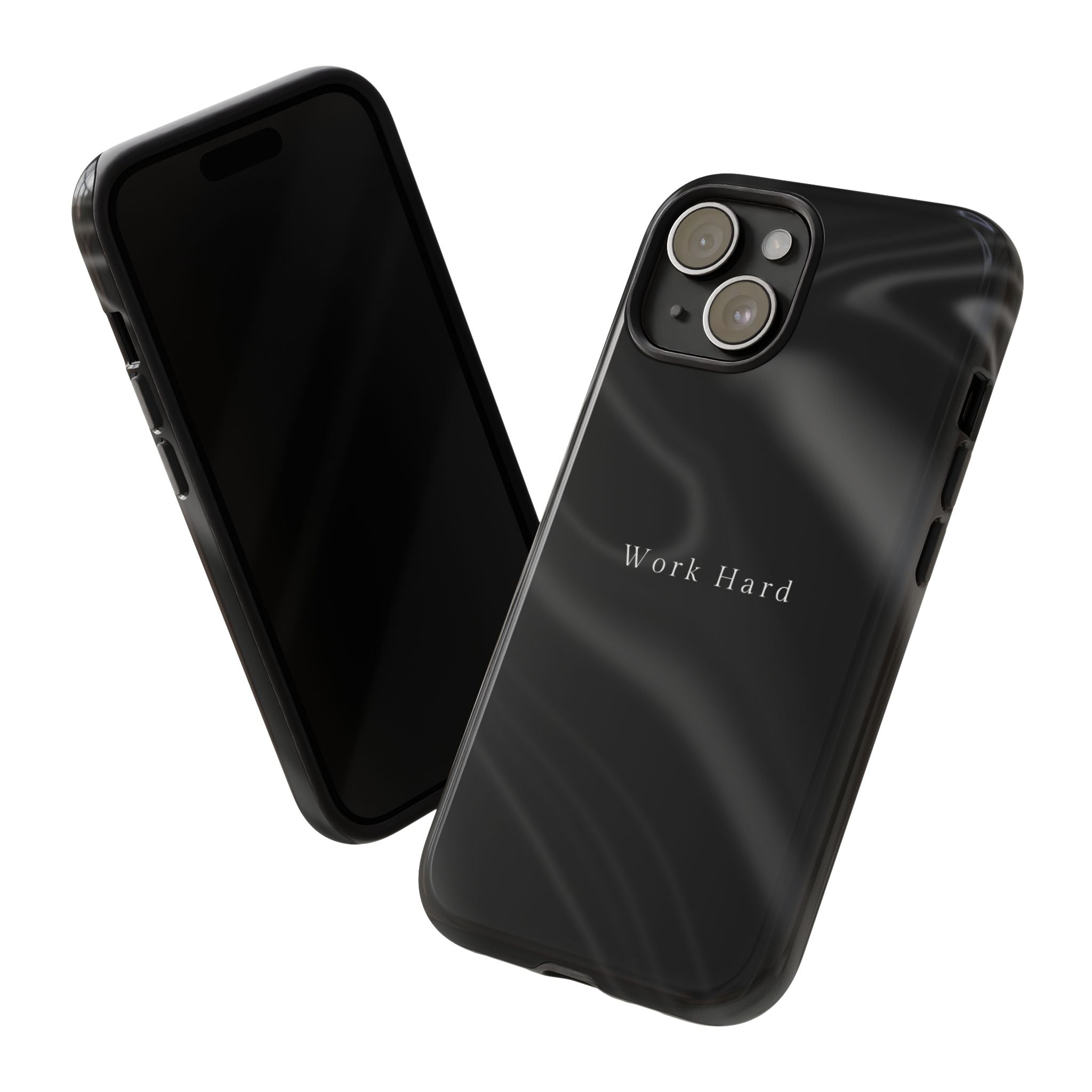 Work Hard Phone Case — Executive Hustle Aesthetic Cover