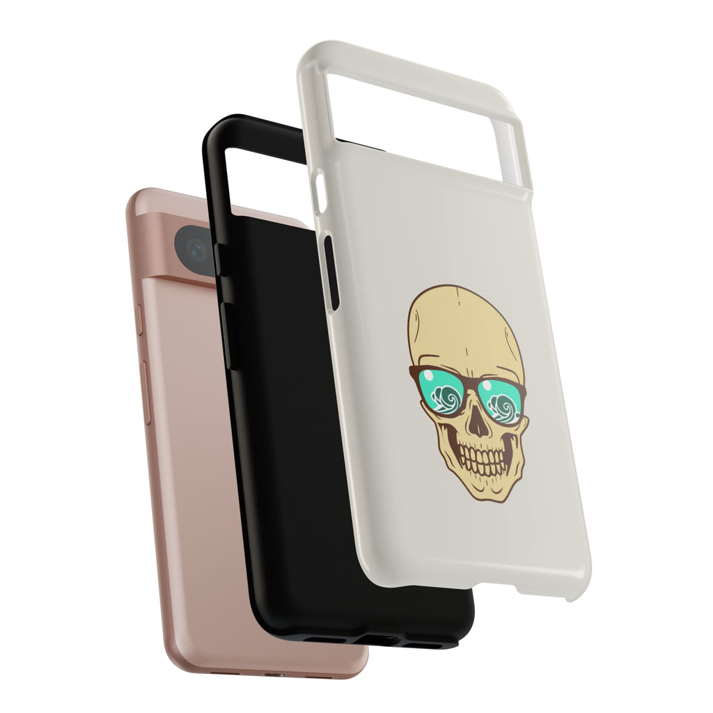 Skeleton Phone Case — Dark Aesthetic Gothic Design