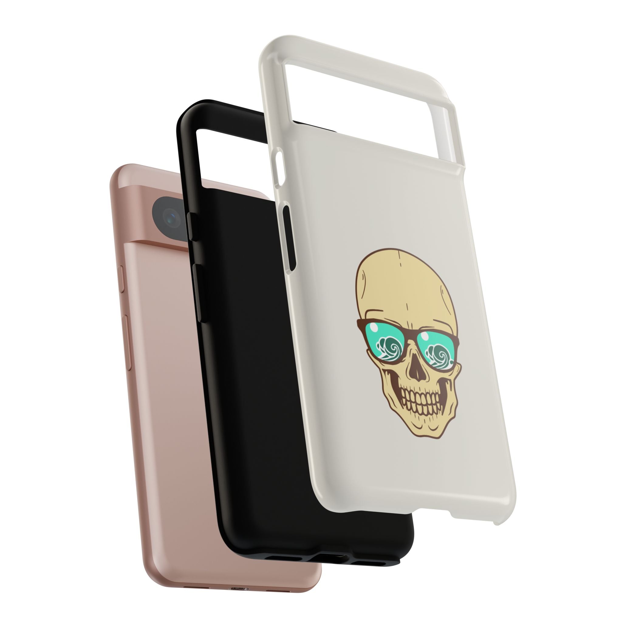 Skeleton Phone Case — Dark Aesthetic Gothic Design