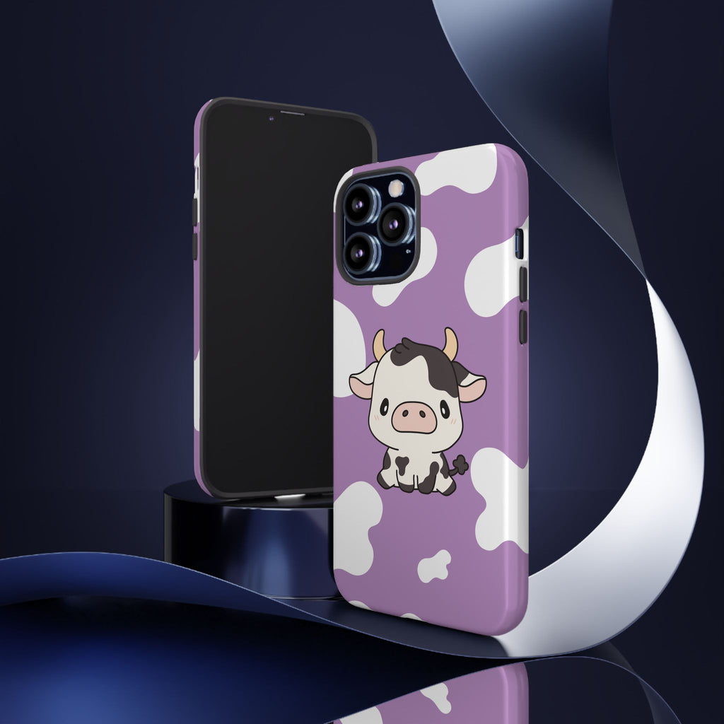 Lavender Moo-d Aesthetic Phone Case — Pastel Purple Design