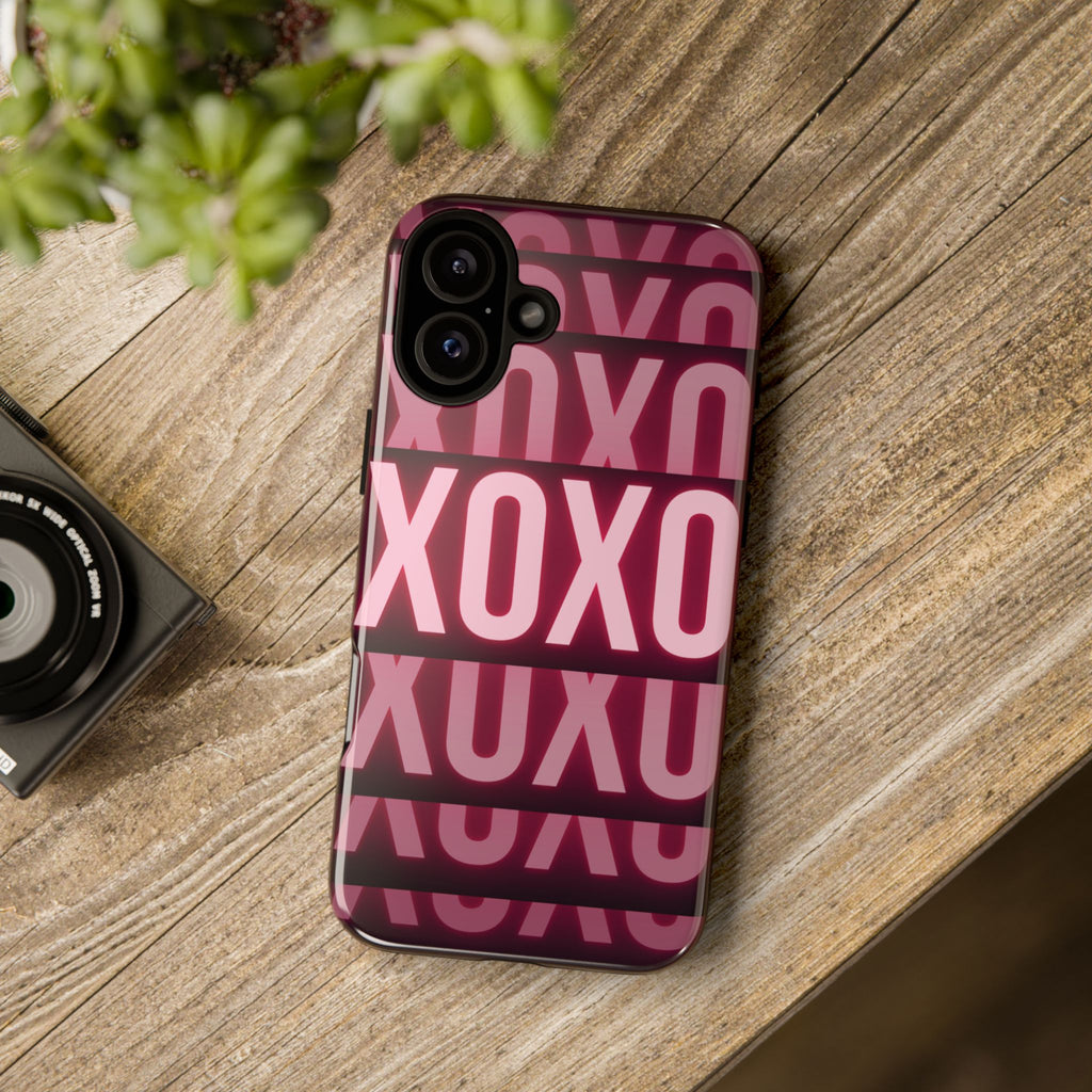 Neon Affection Phone Case — Glow Dark Aesthetic Cover