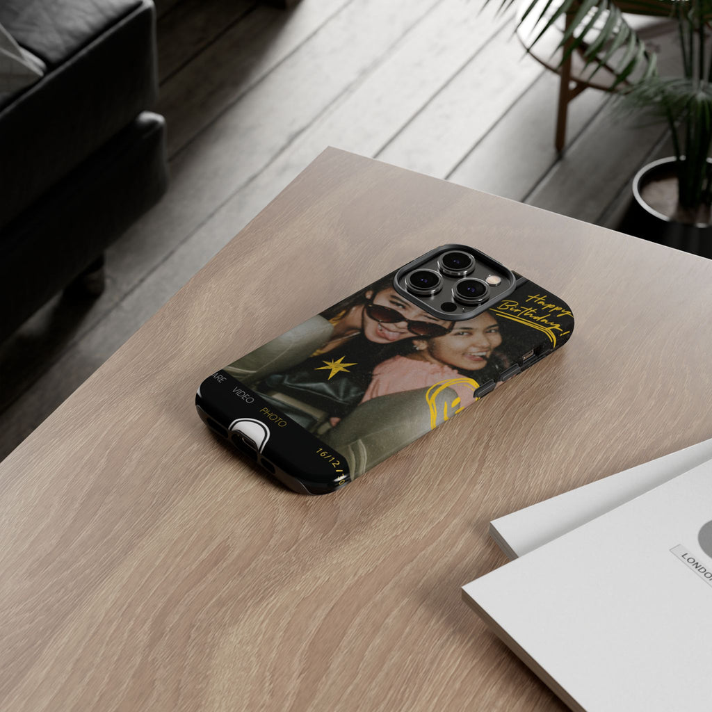 Happy Birthday Custom Photo Case