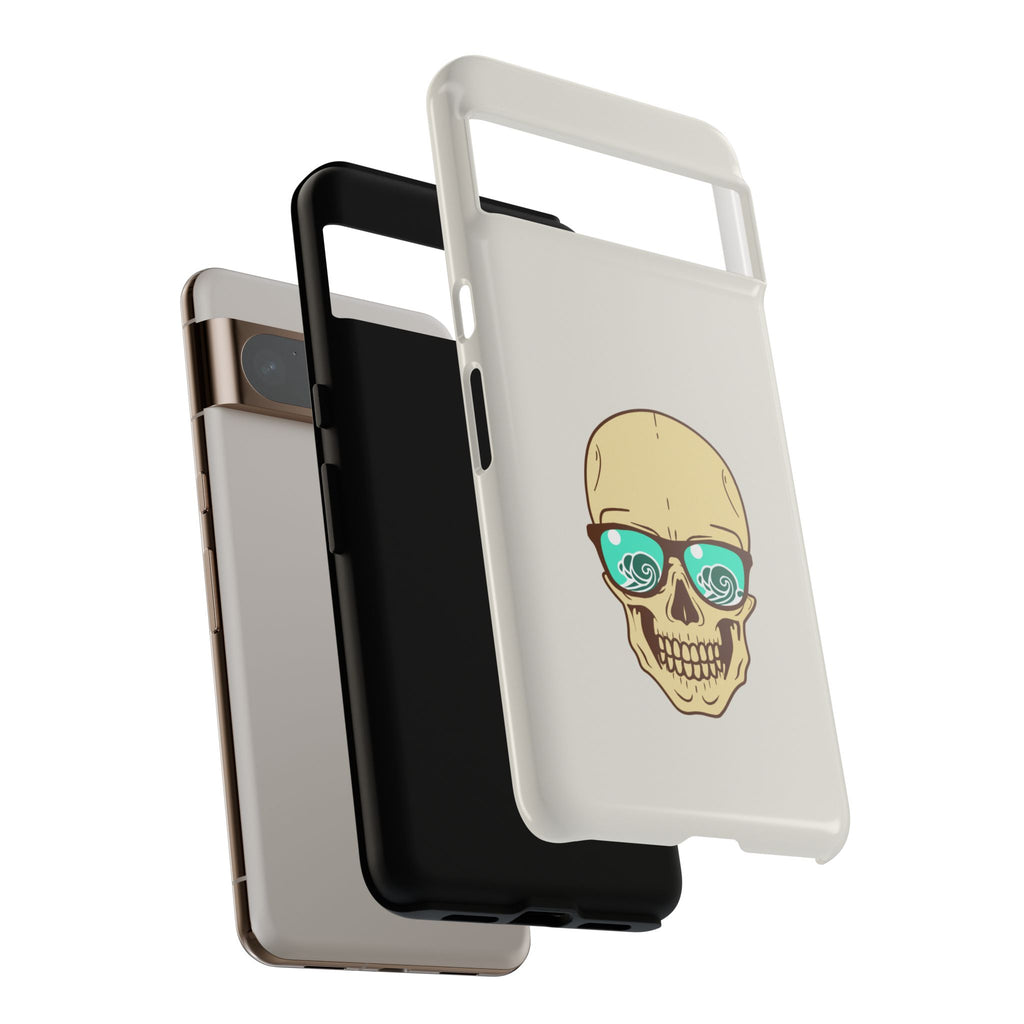 Skeleton Phone Case — Dark Aesthetic Gothic Design