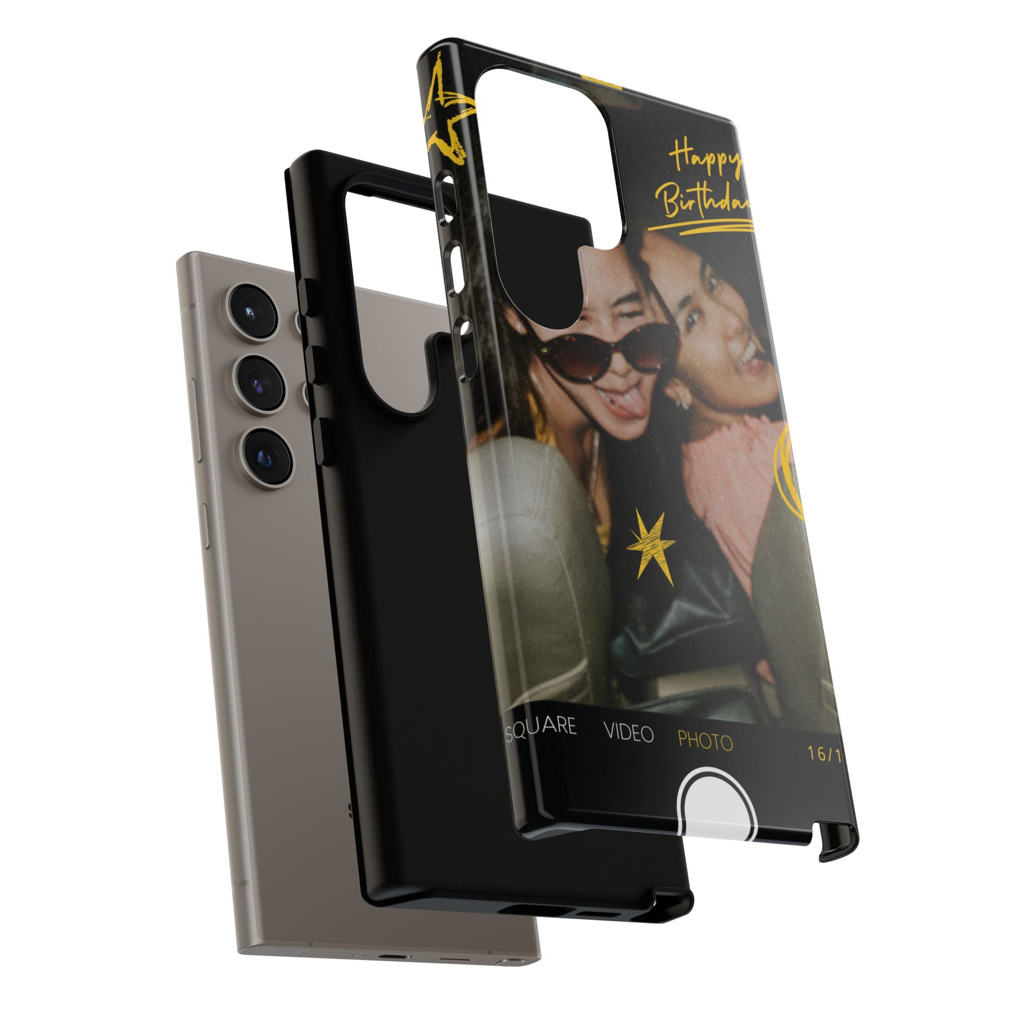 Happy Birthday Custom Photo Case