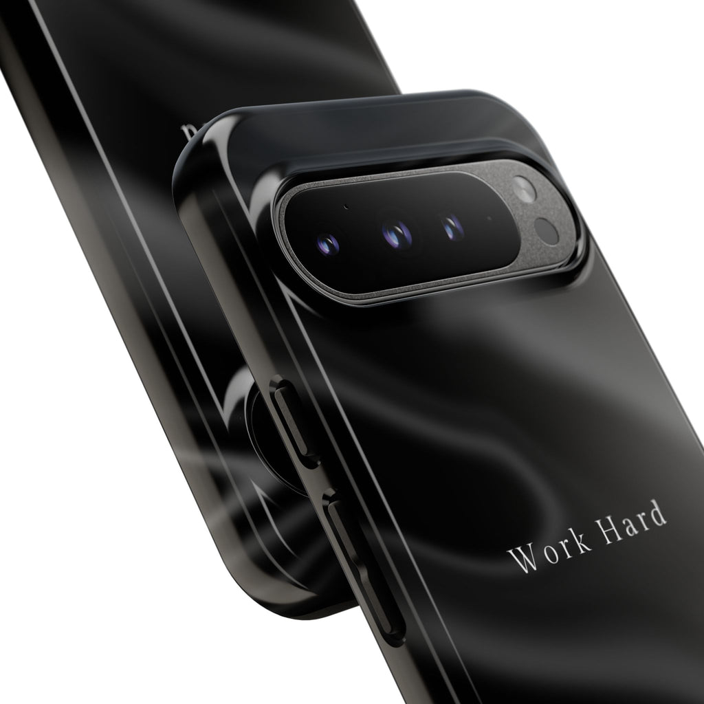 Work Hard Phone Case — Executive Hustle Aesthetic Cover