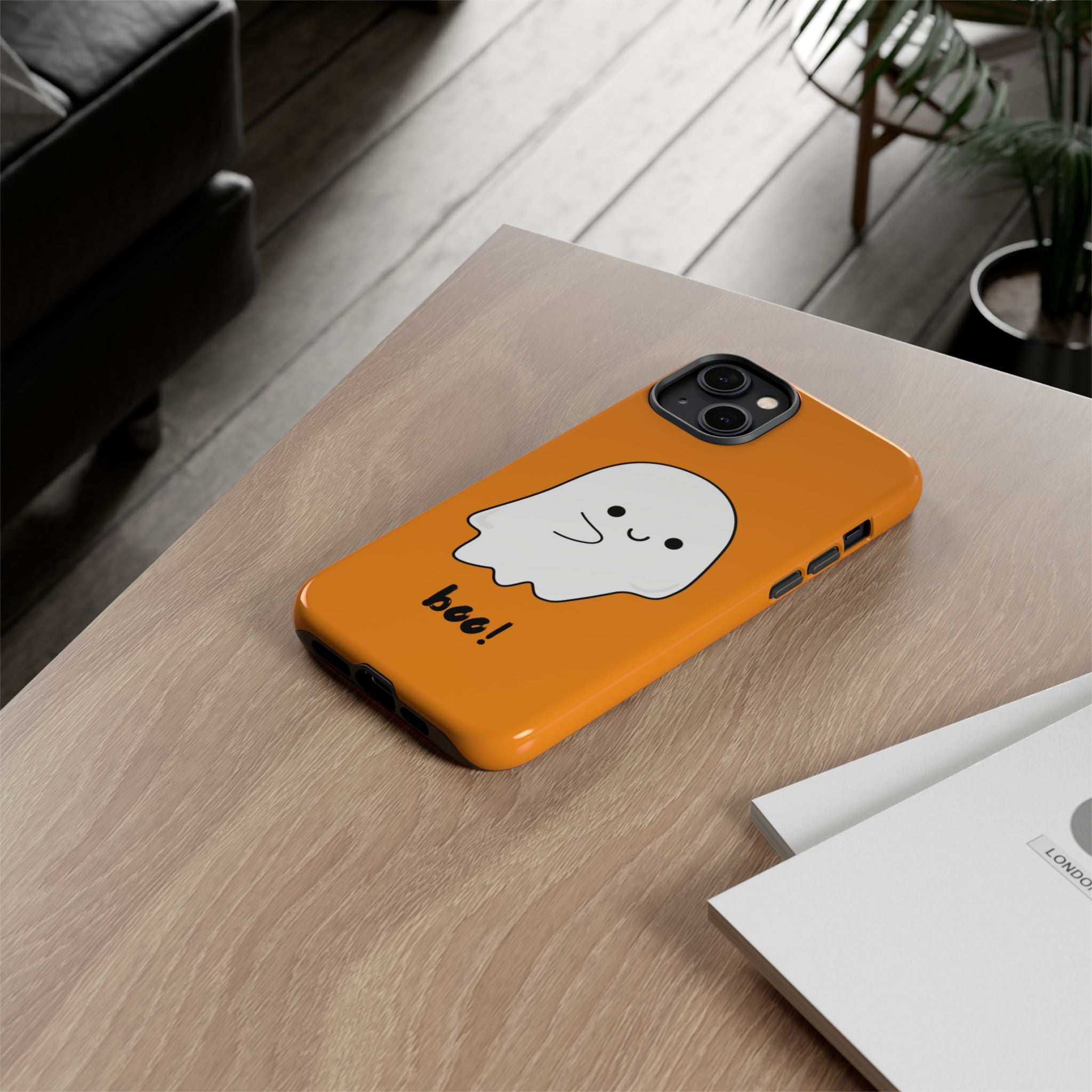 Friendly Fright Phone Case — Halloween Cute Ghost Design