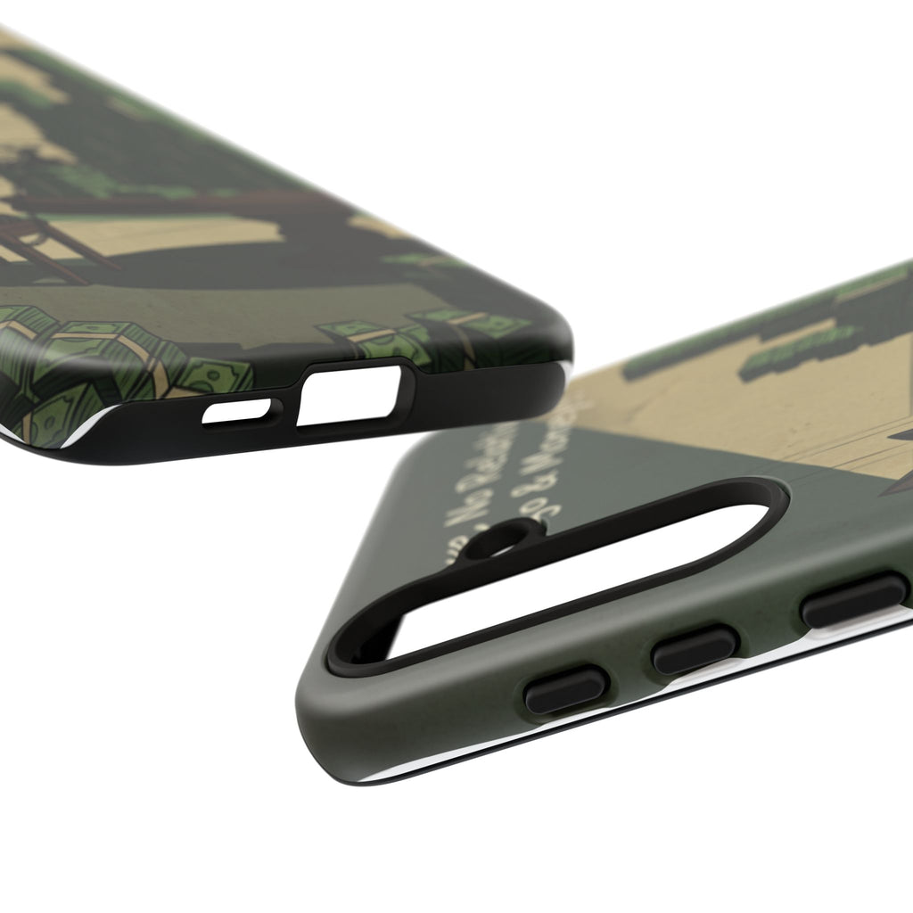 No Love No Relatives — Just Ego & Money Phone Case