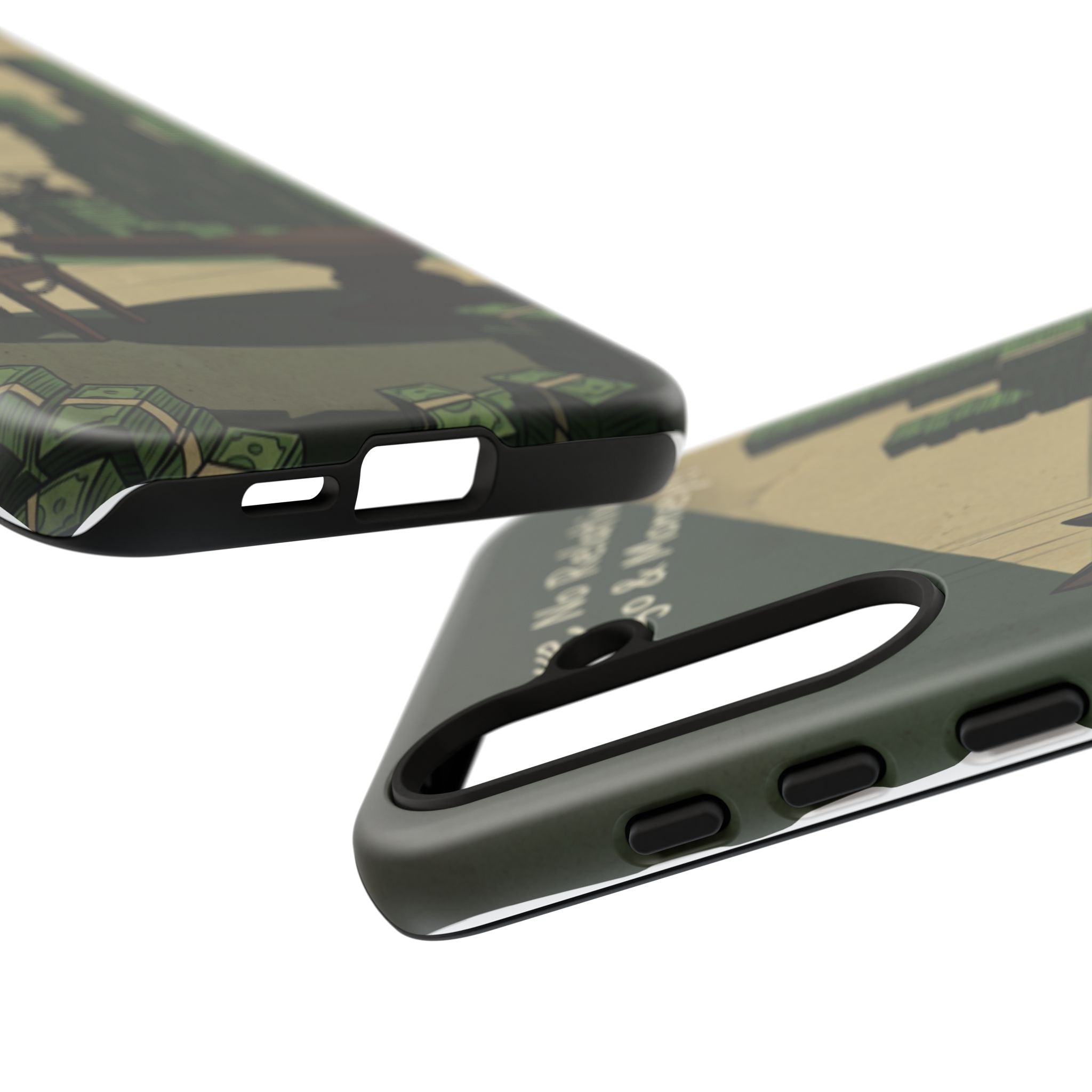 No Love No Relatives — Just Ego & Money Phone Case