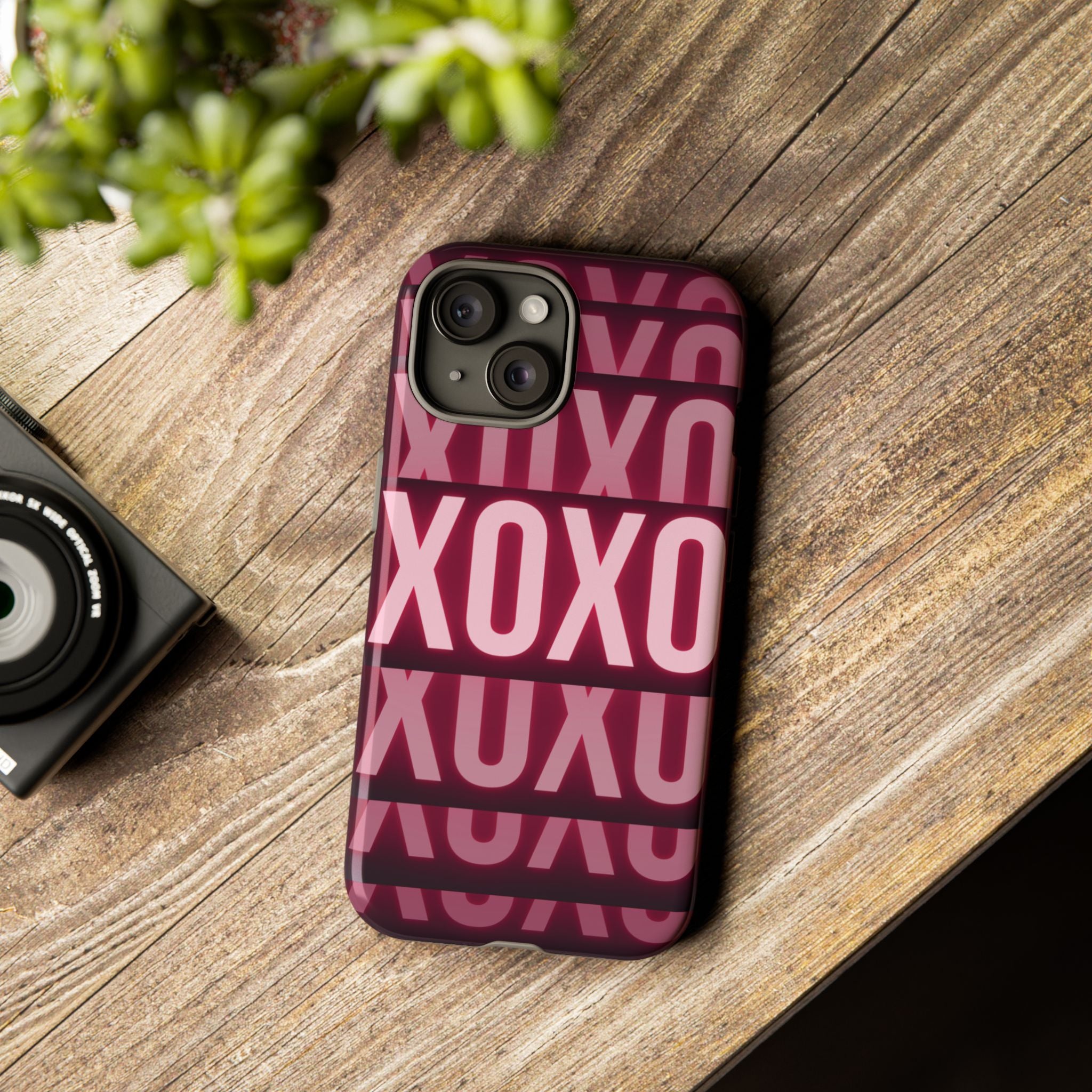 Neon Affection Phone Case — Glow Dark Aesthetic Cover