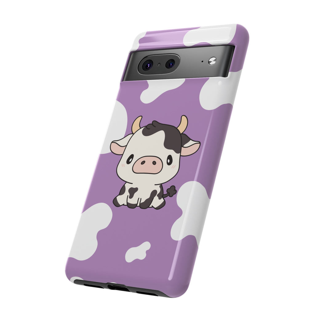 Lavender Moo-d Aesthetic Phone Case — Pastel Purple Design