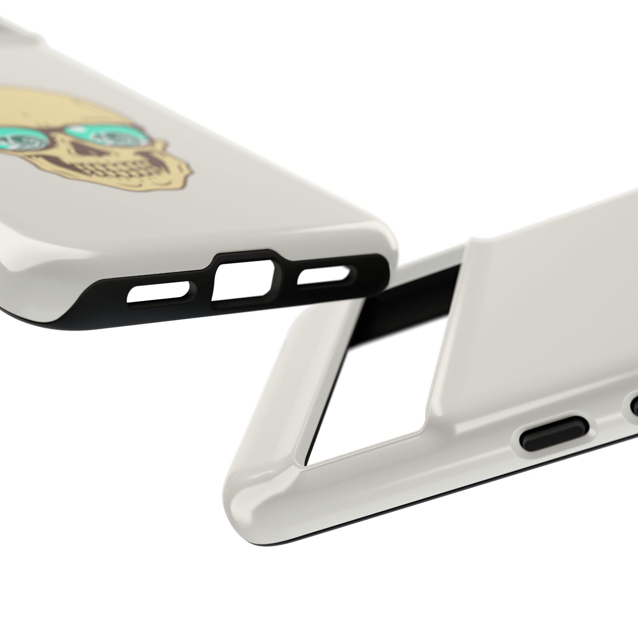 Skeleton Phone Case — Dark Aesthetic Gothic Design