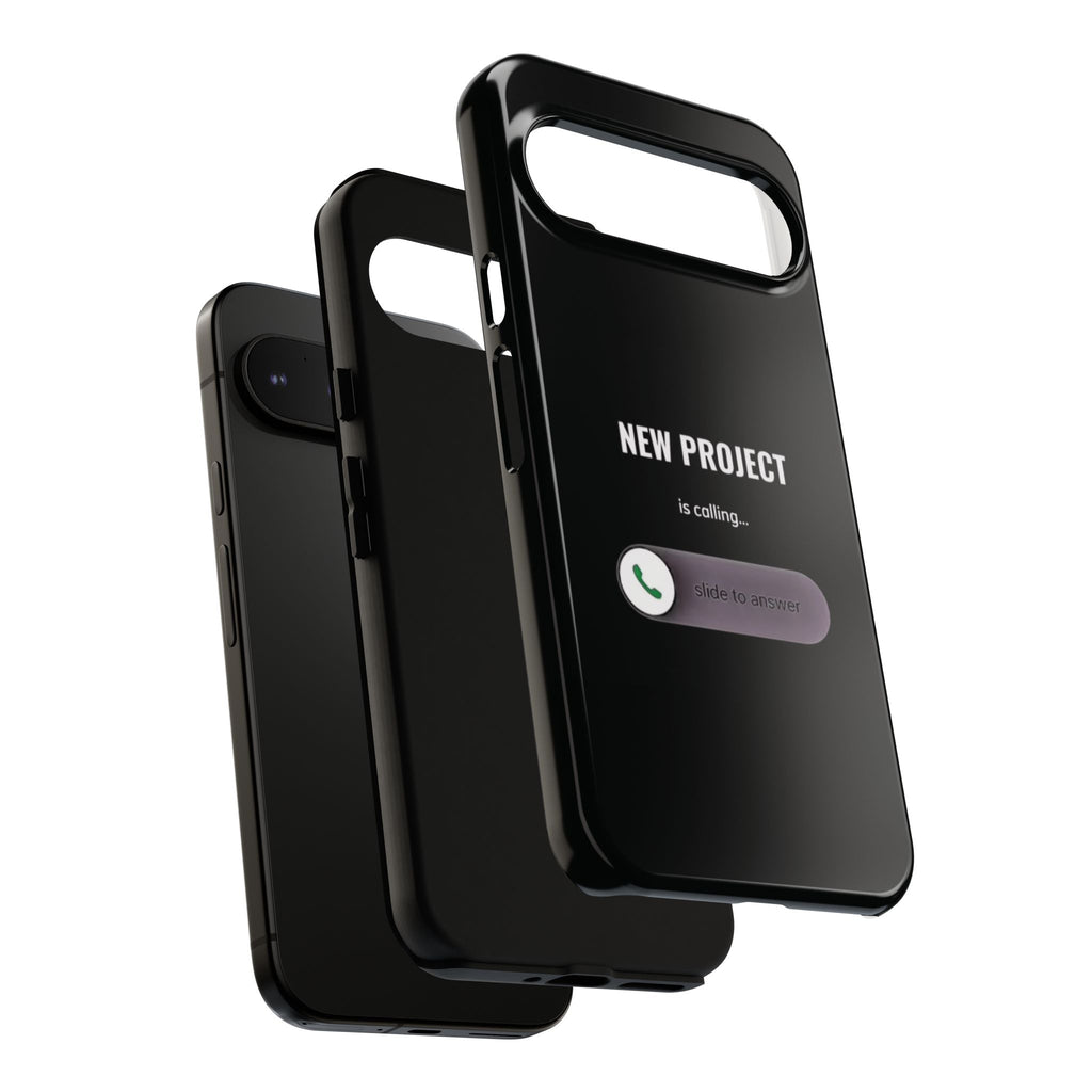 New Project Is Calling Phone Case — Entrepreneur Dark Bold