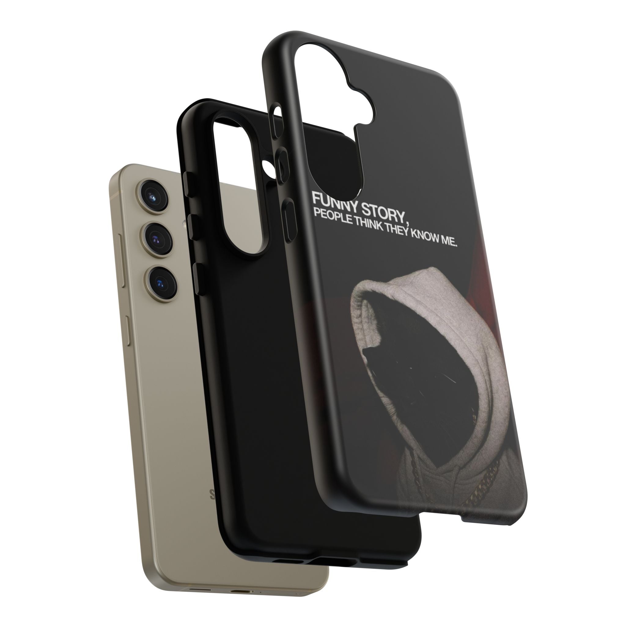 People Think They Know Me Phone Case