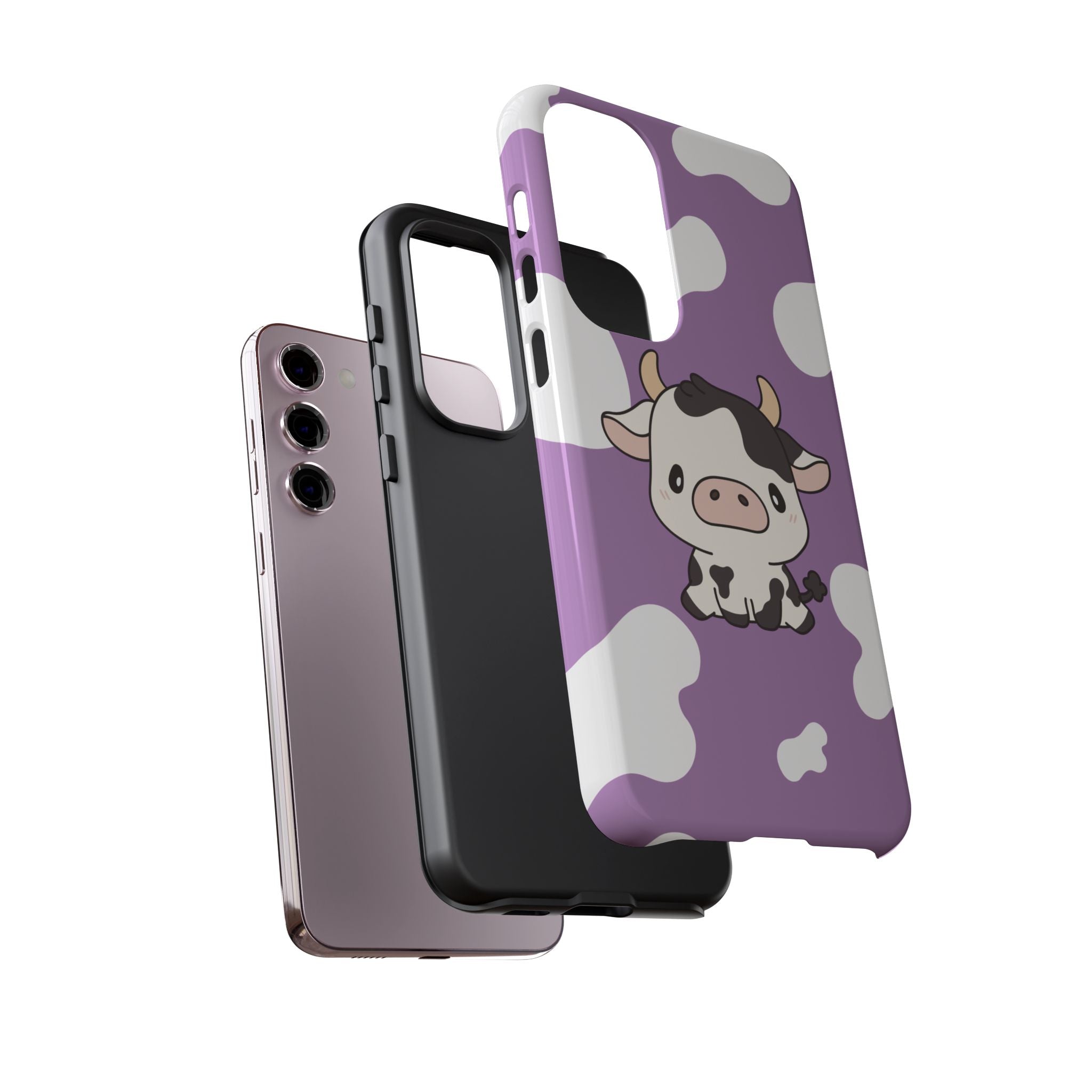 Lavender Moo-d Aesthetic Phone Case — Pastel Purple Design