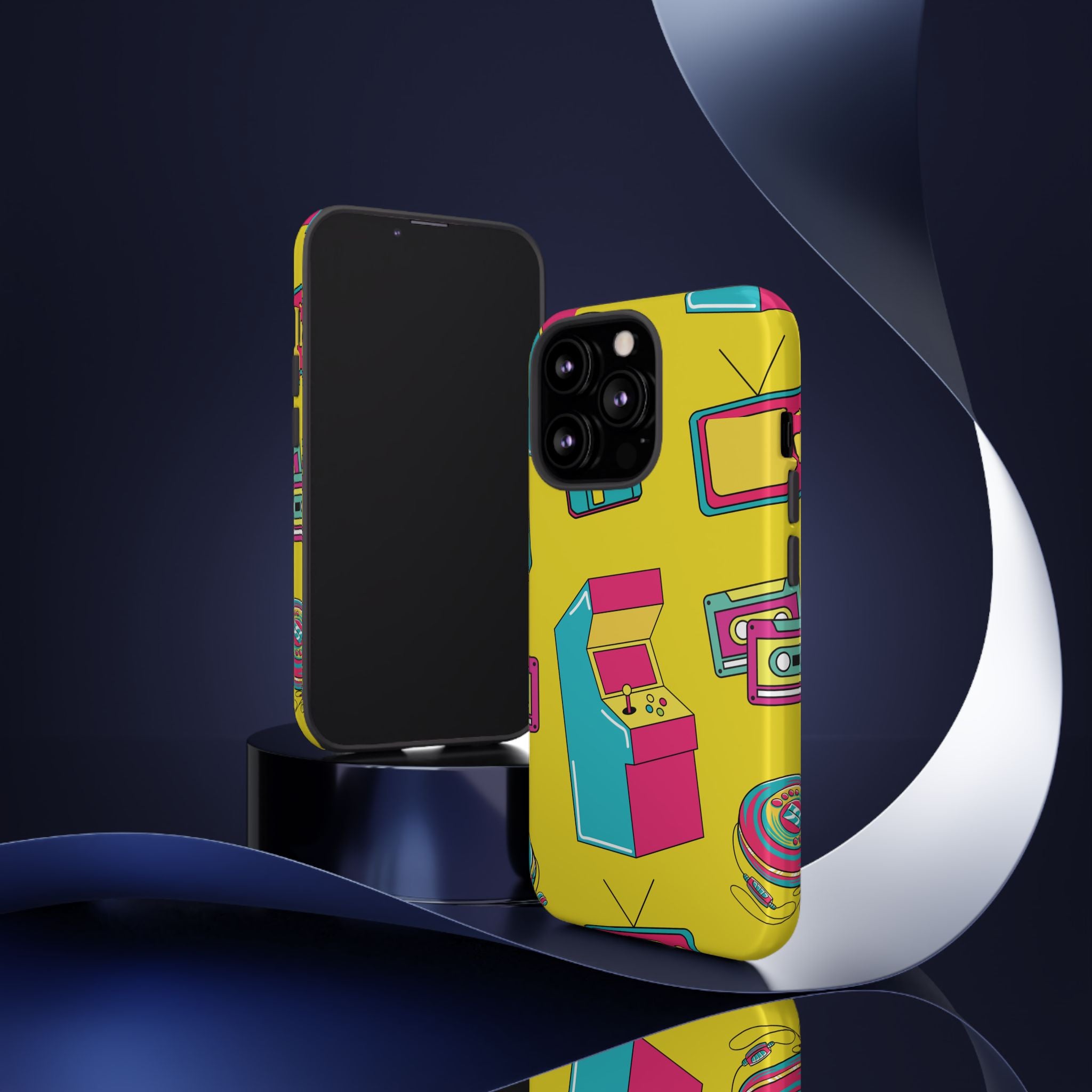 Retro Rewind Phone Case — 80s Nostalgic Gaming Design