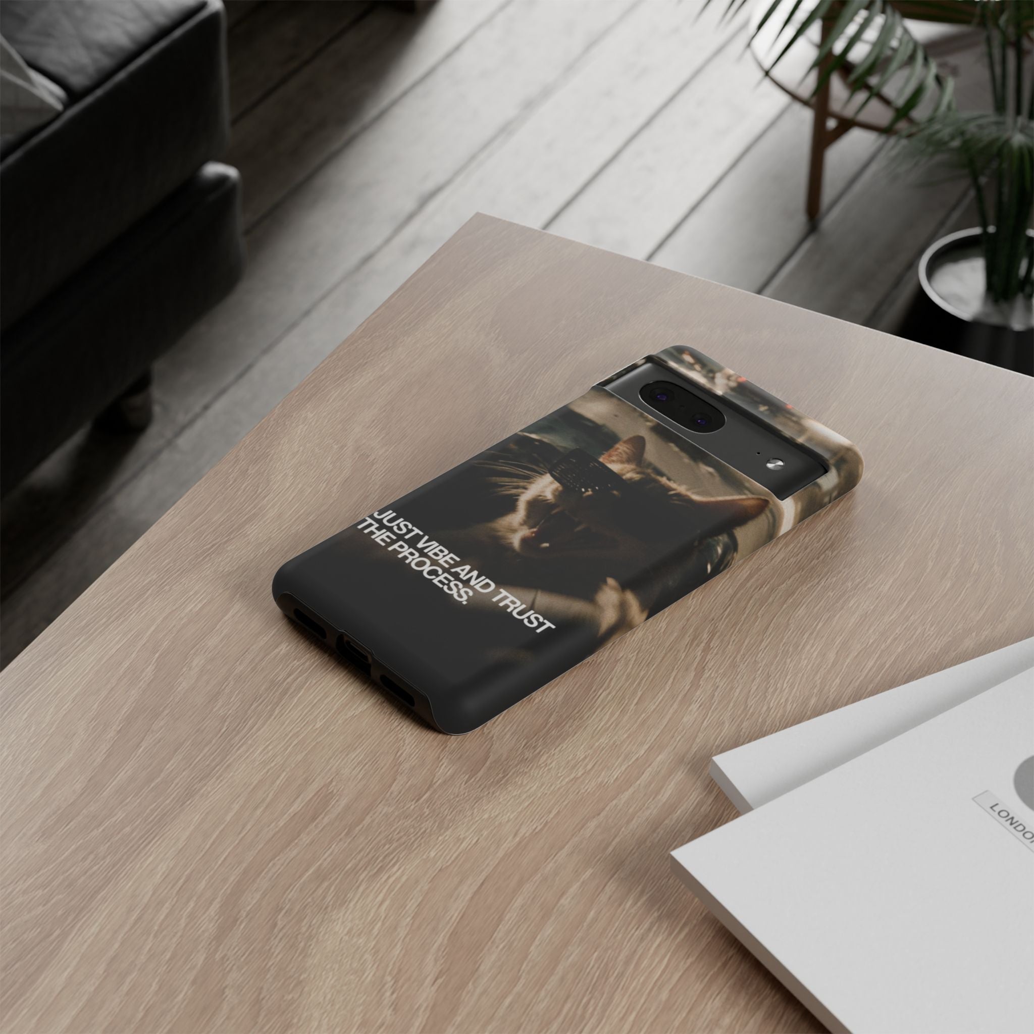 Just Vibe and Trust the Process Phone Case